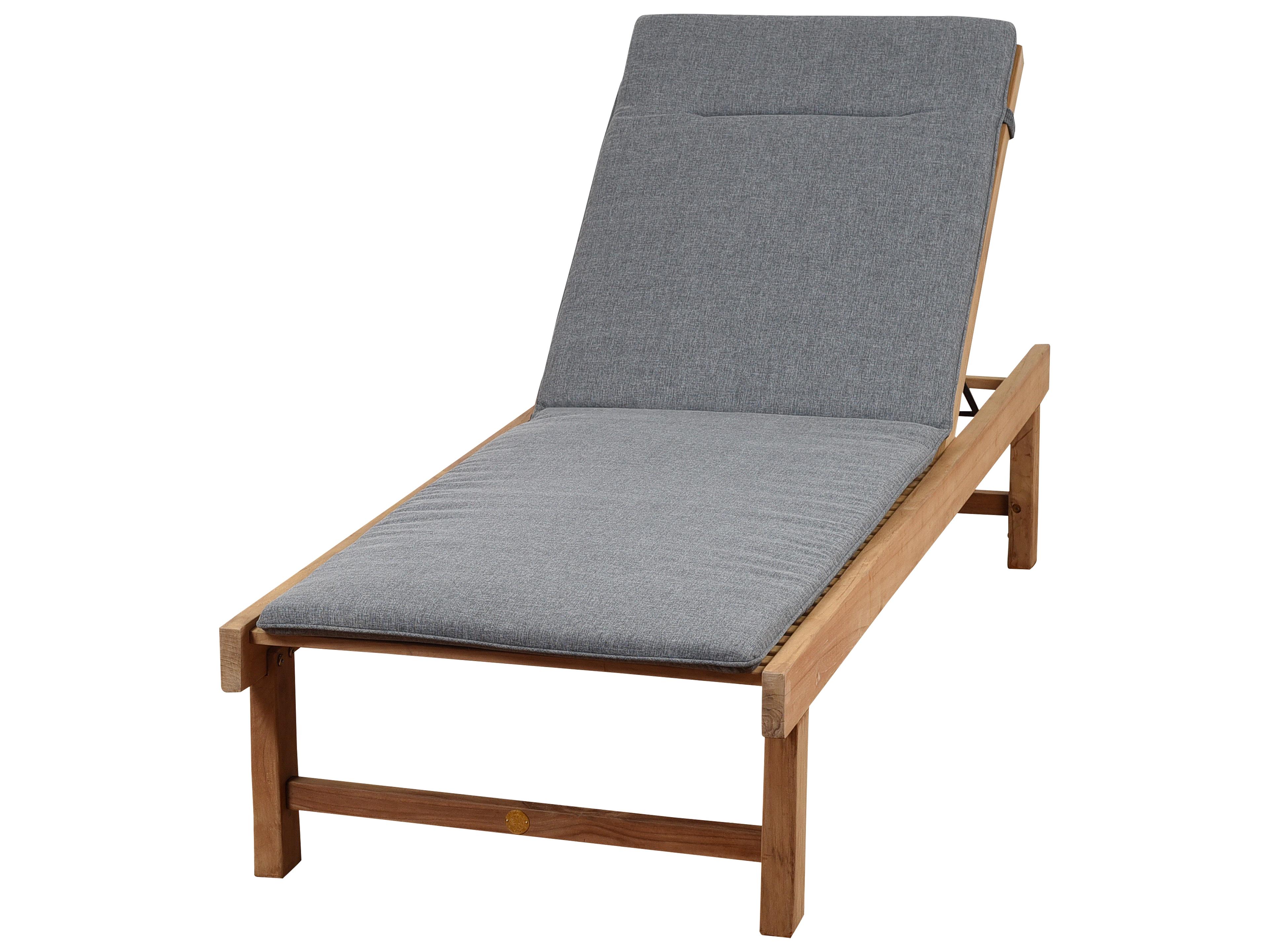 International Home Miami Amazonia Maasdam 2 Piece Teak Lounger Set