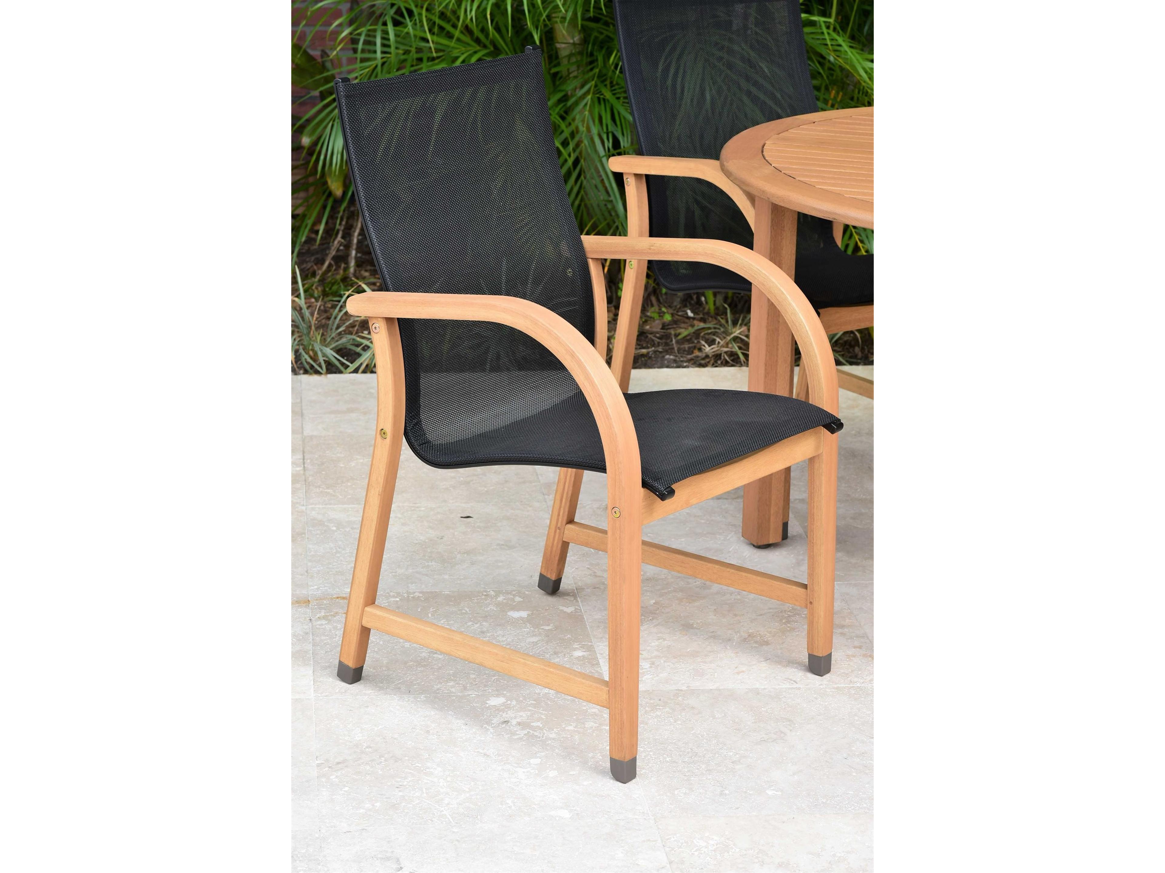 International Home Miami Amazonia Maria 4 Piece Sling Patio Dining Chair Set