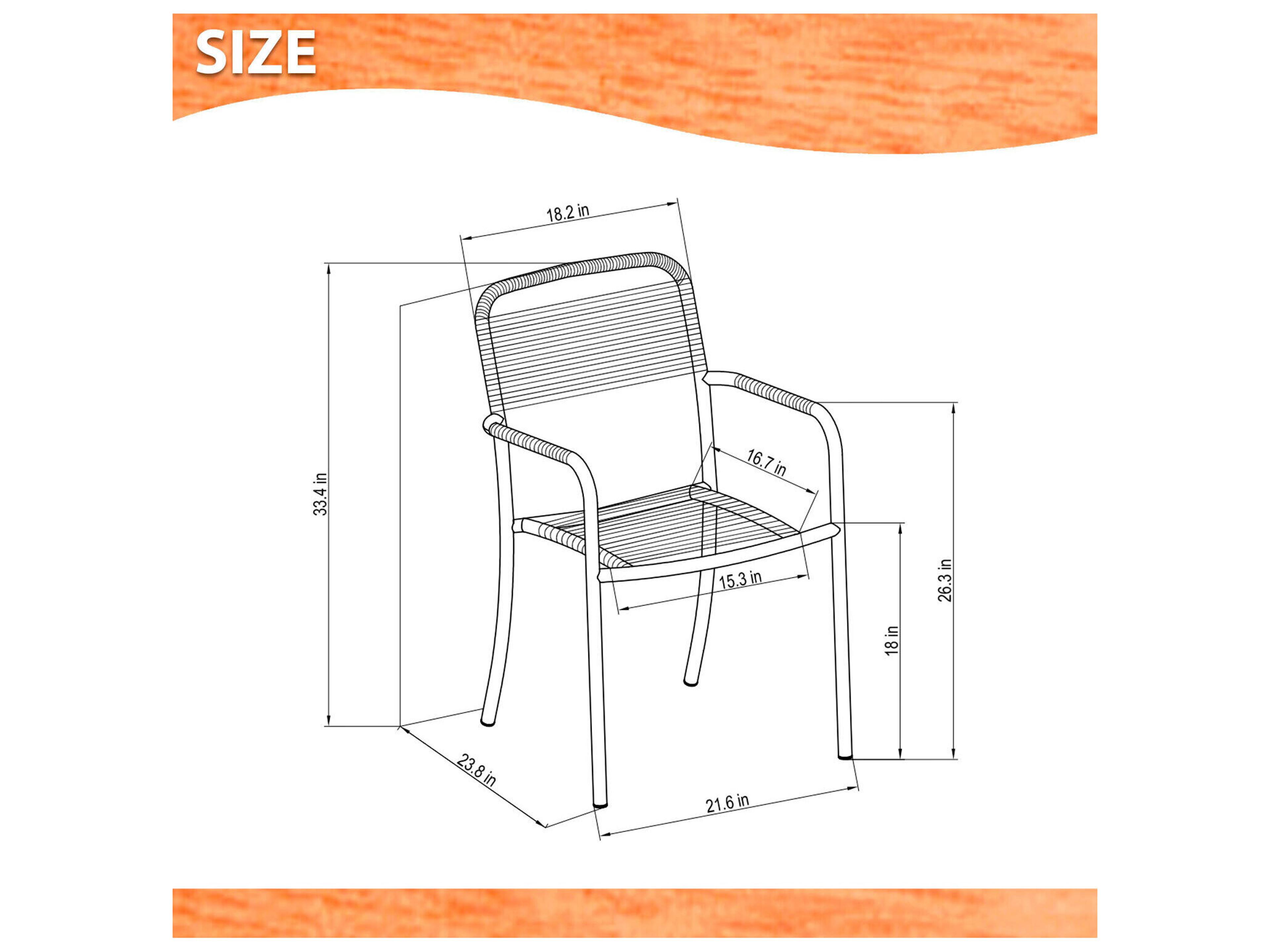 International Home Miami Amazonia Aluminum Grey Chair Set of 4