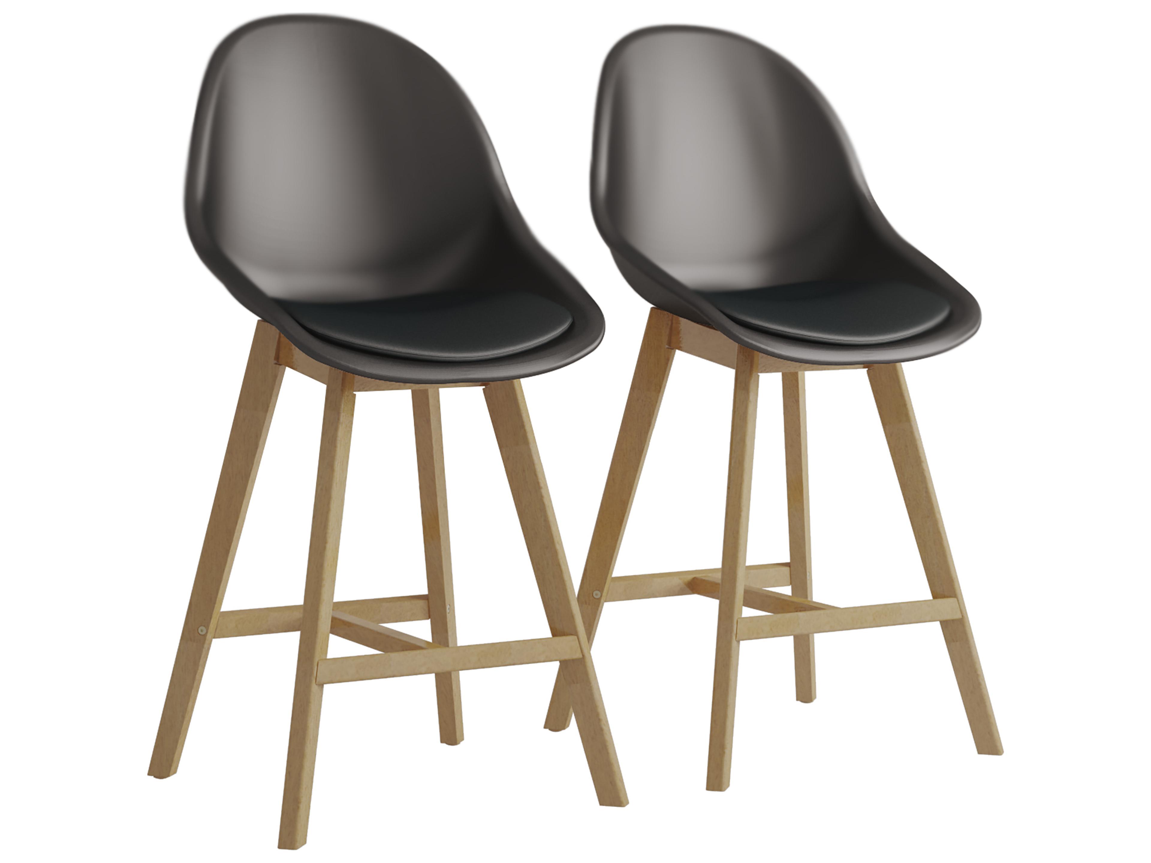 International Home Miami Amazonia 5 Piece Ares teak 100% FSC Certified Solid Wood Bar Table For Outdoor & Indoor With Side Bar Chair Dinning Set