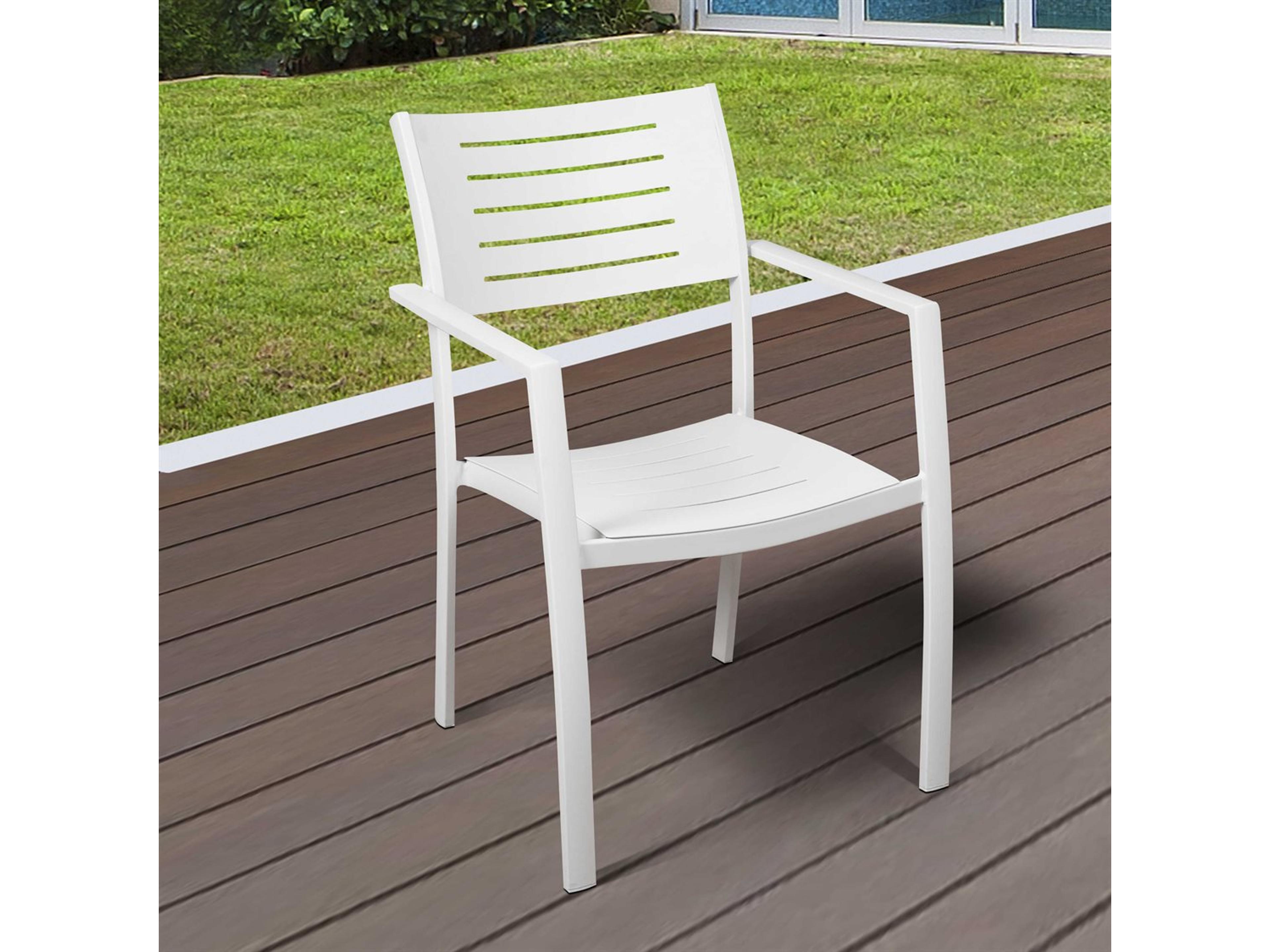 International Home Miami Amazonia Noordam 5 Piece Round Wood Outdoor Dining Set