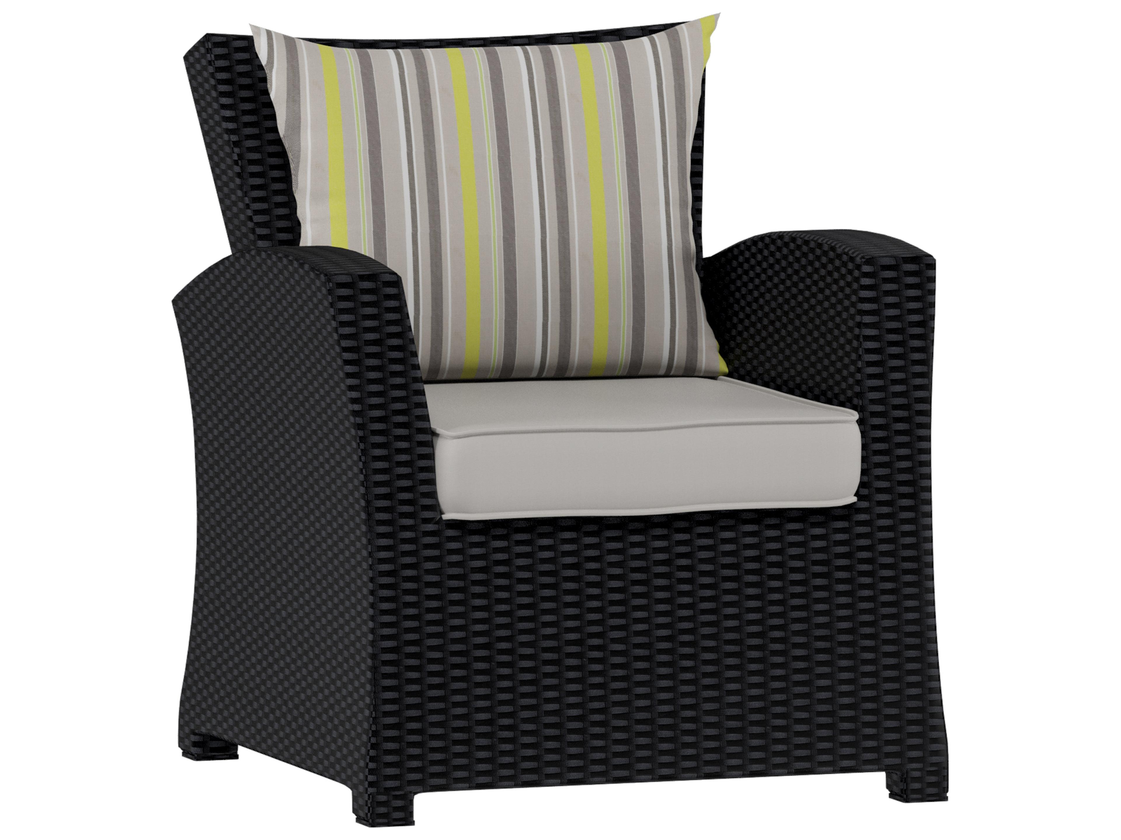 International Home Miami Atlantic Wicker Cushion Outdoor Patio Lounge Set