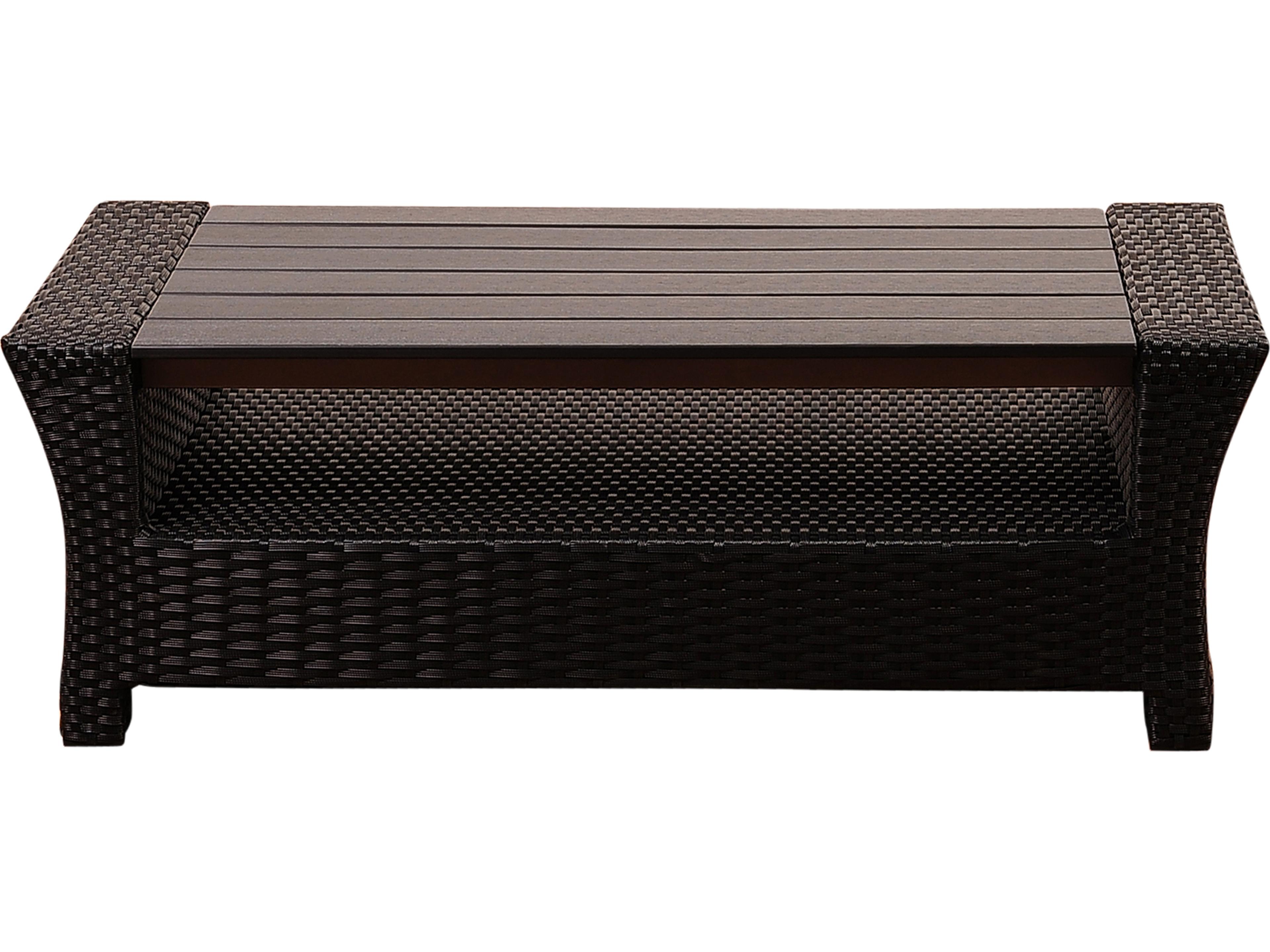 International Home Miami Atlantic Wicker Cushion Outdoor Patio Lounge Set