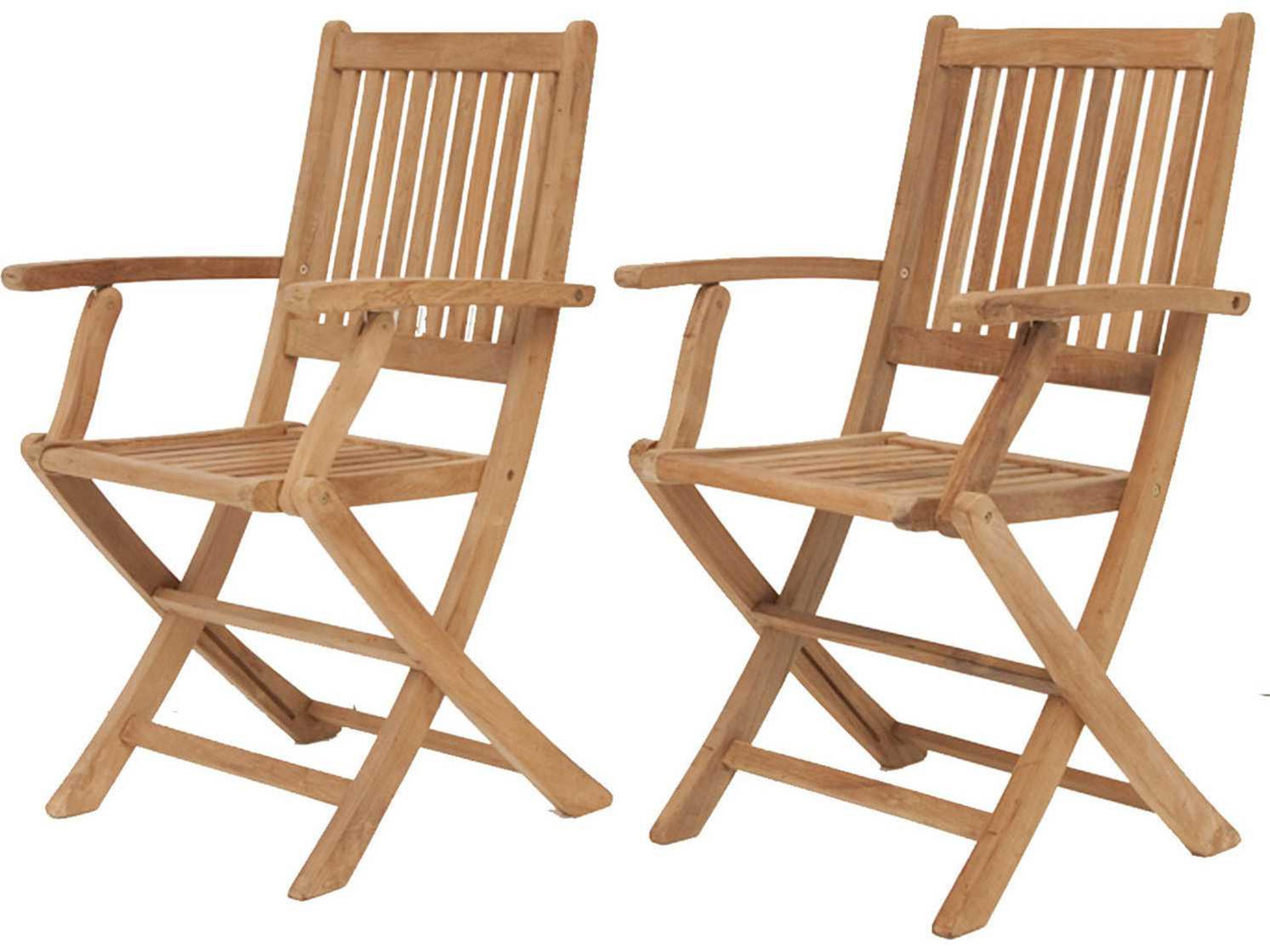 International Home Miami Amazonia Teak Round Five Piece Kansas Bistro Set