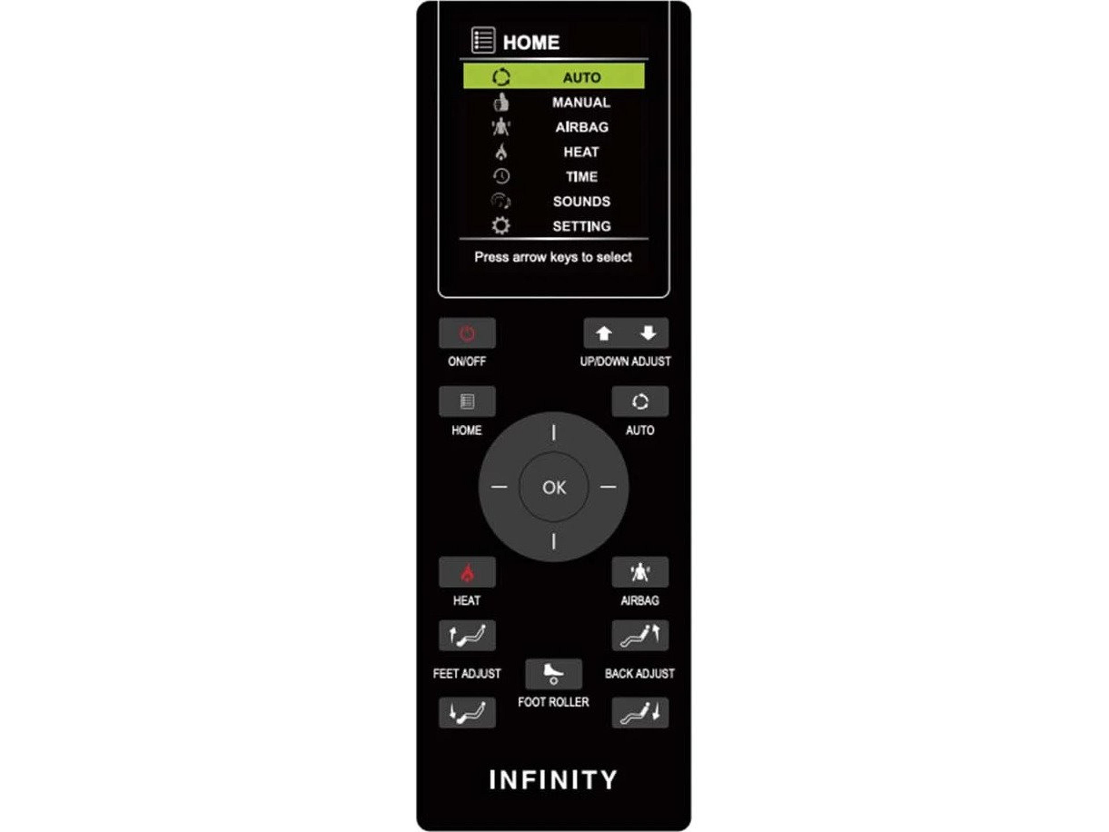 Infinity IT-8500 Plus Massage Chair in Brown