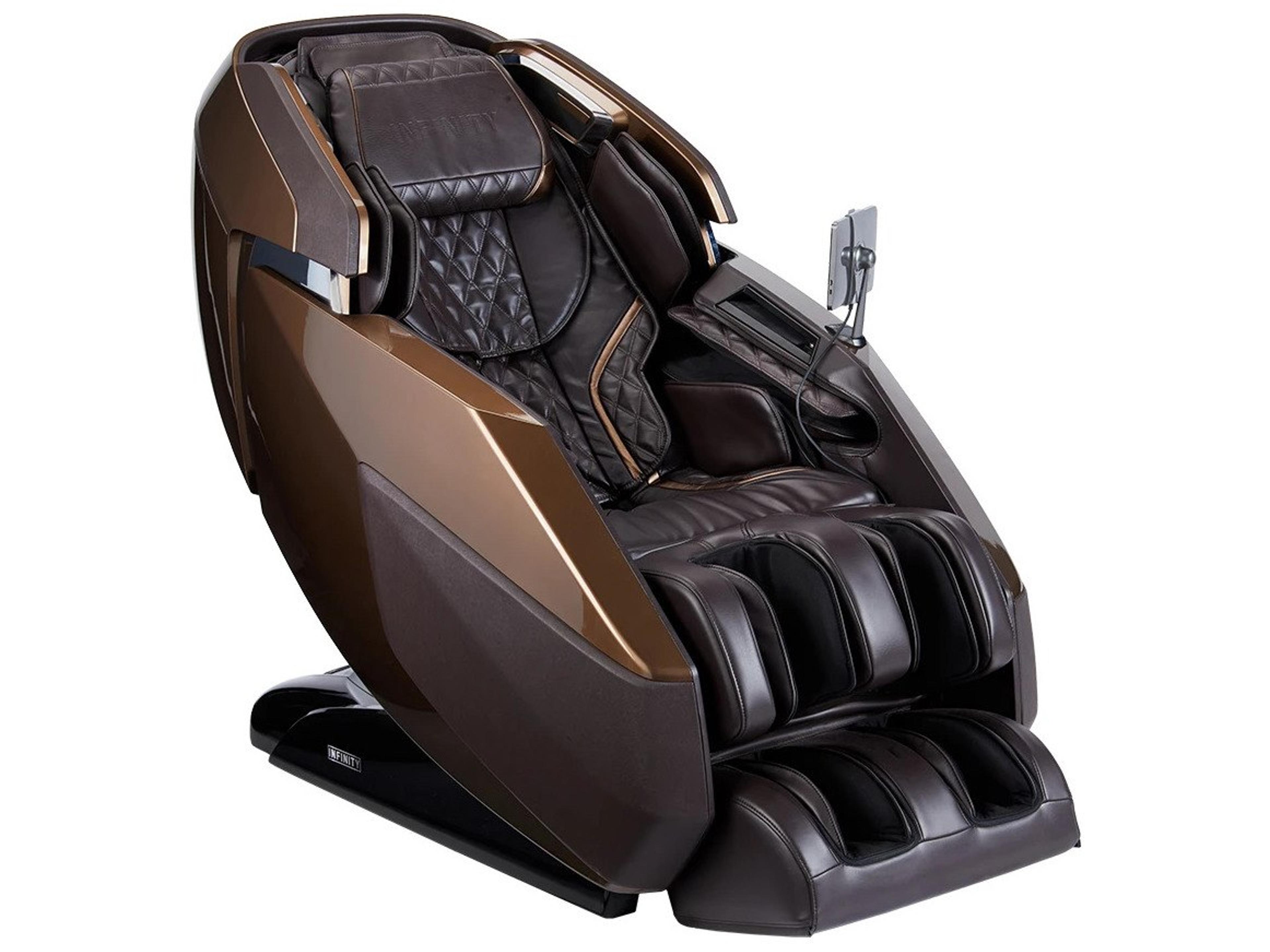 Infinity Imperial Syner-D Massage Chair in Brown