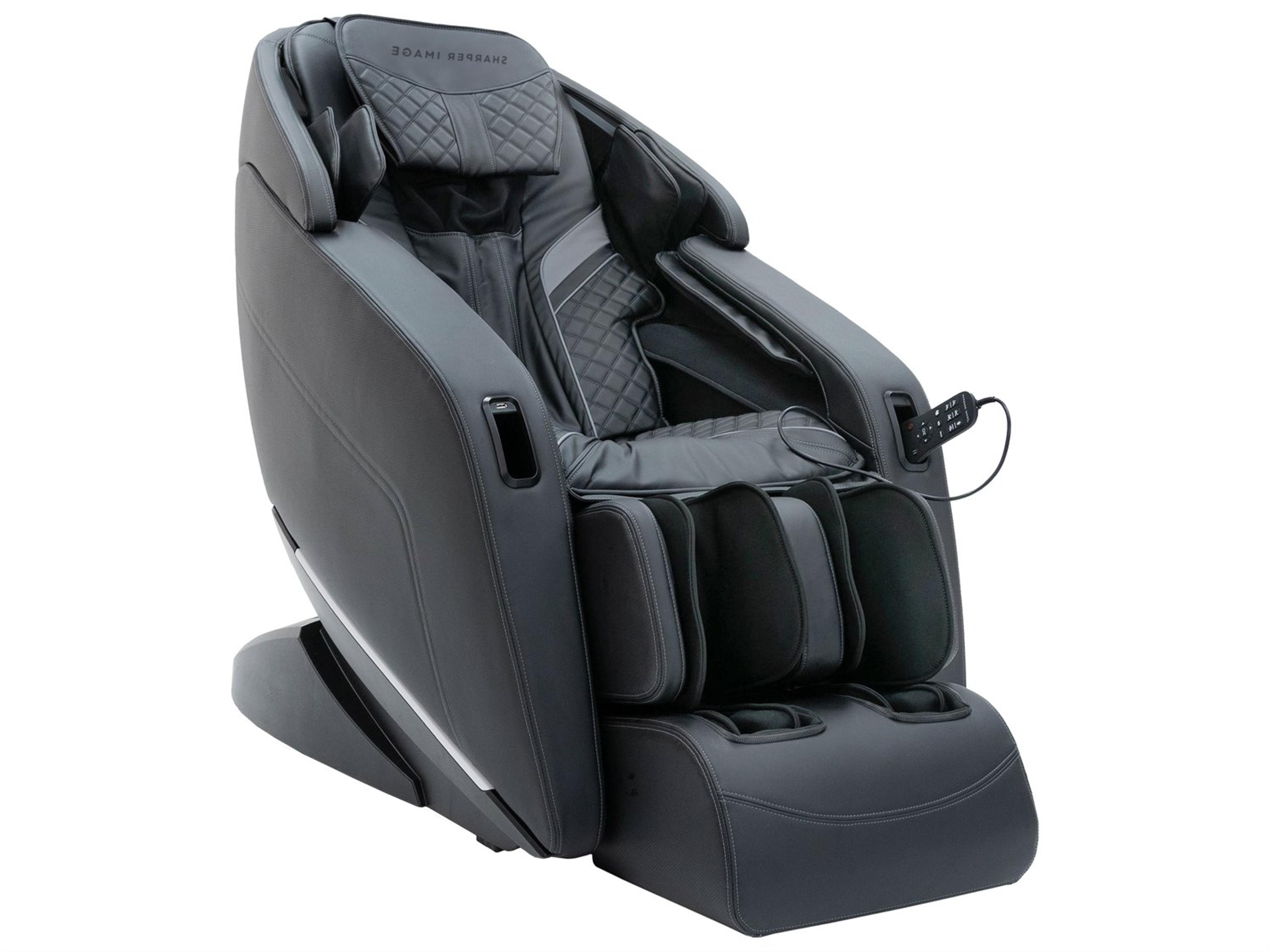 InfinityI Sharper Image Axis 4D Massage Chair in Black