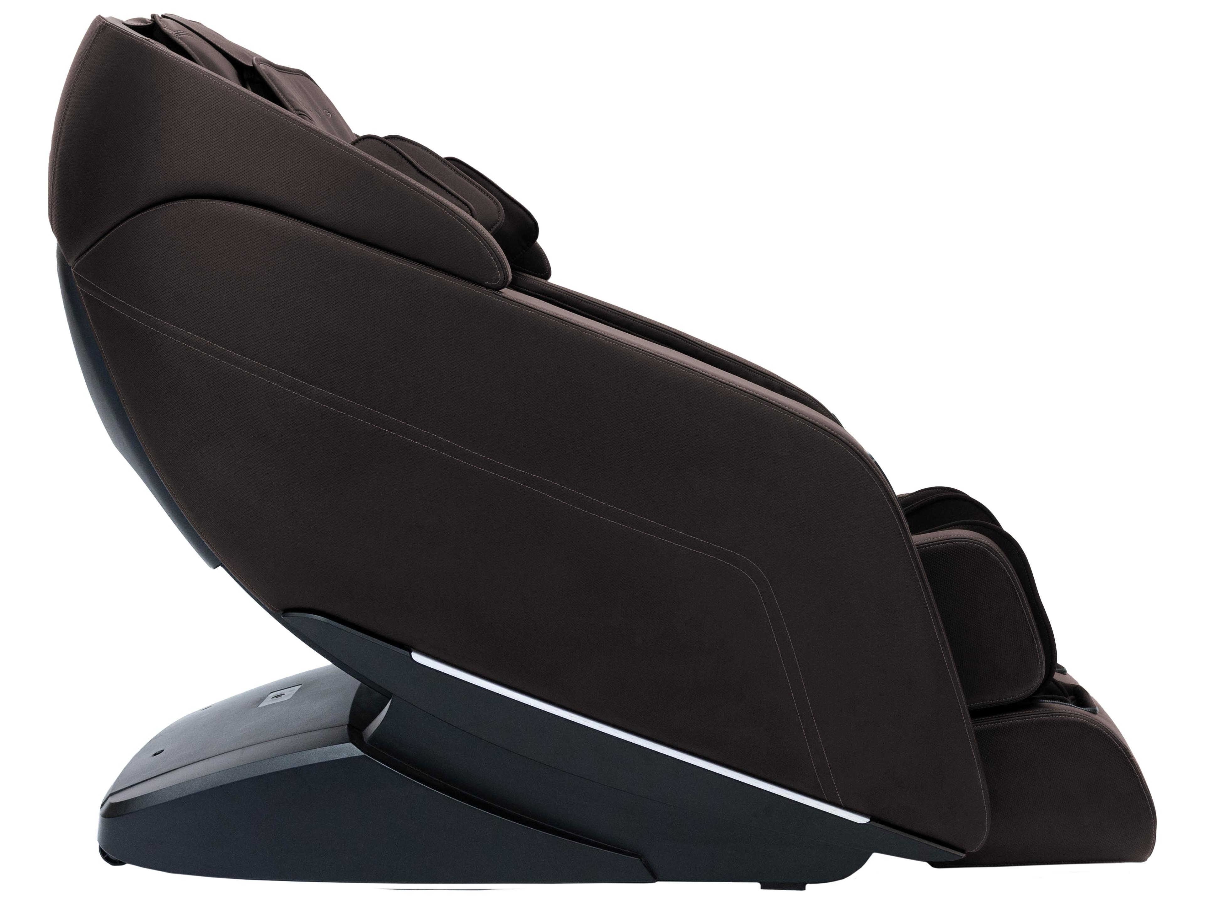 InfinityI Sharper Image Axis 4D Massage Chair in Brown