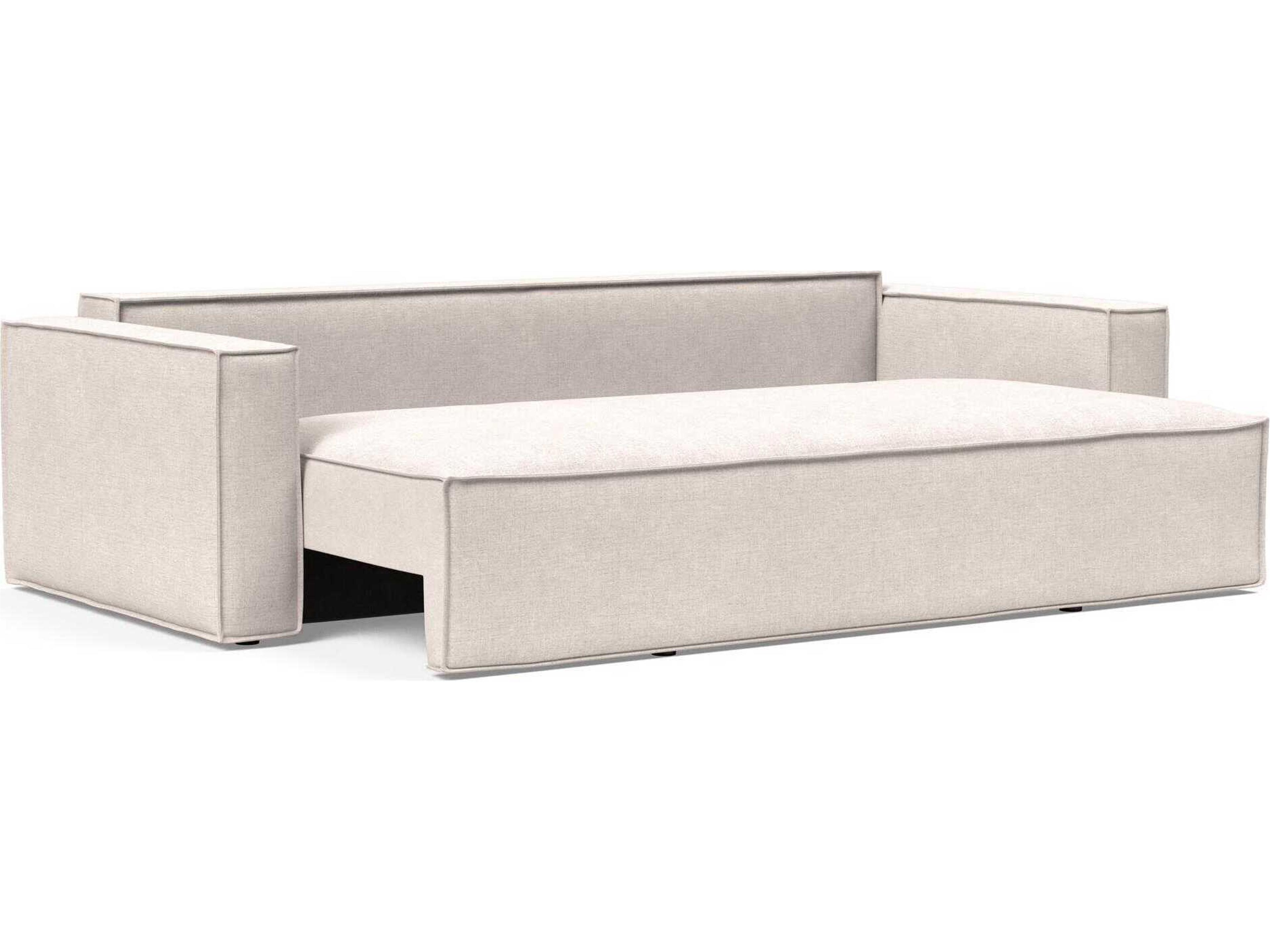 Innovation Newilla Adario Basmati Beige Upholstered Sofa Bed