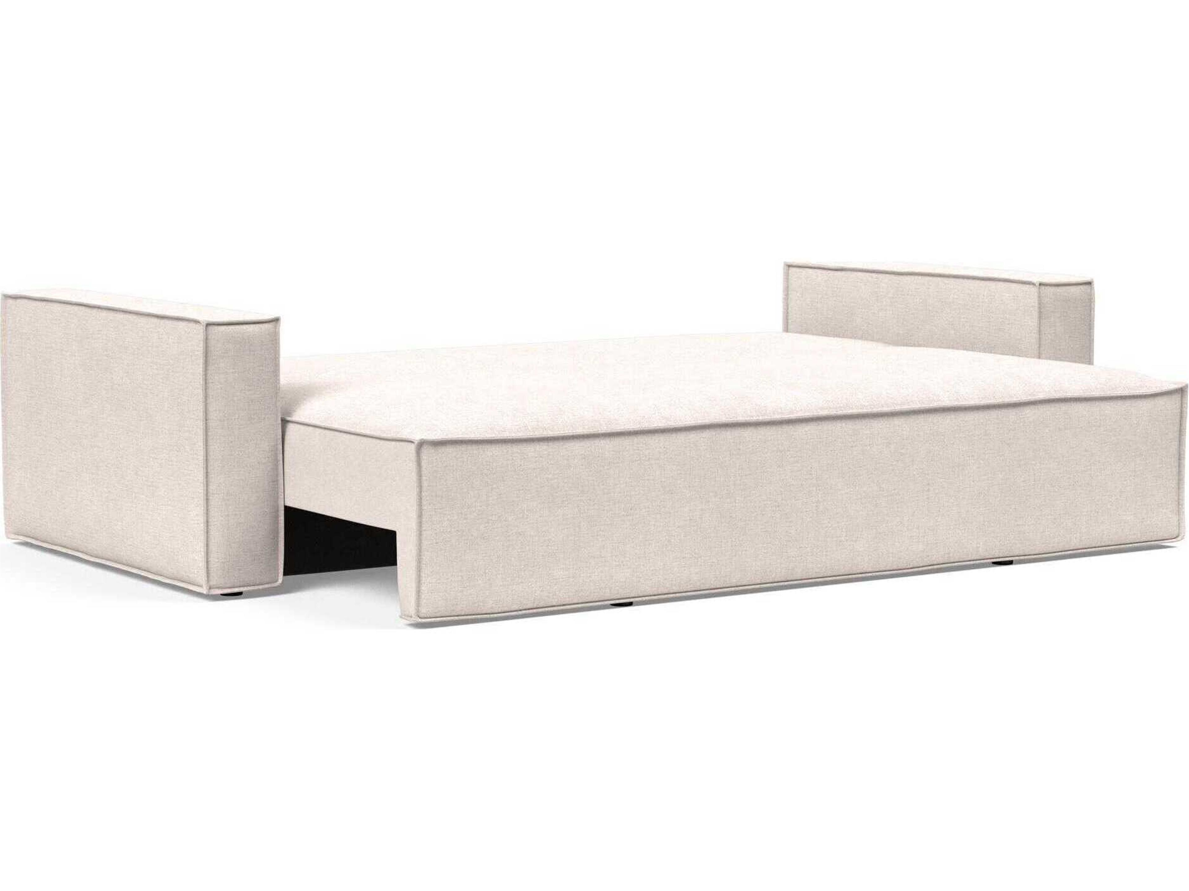 Innovation Newilla Adario Basmati Beige Upholstered Sofa Bed