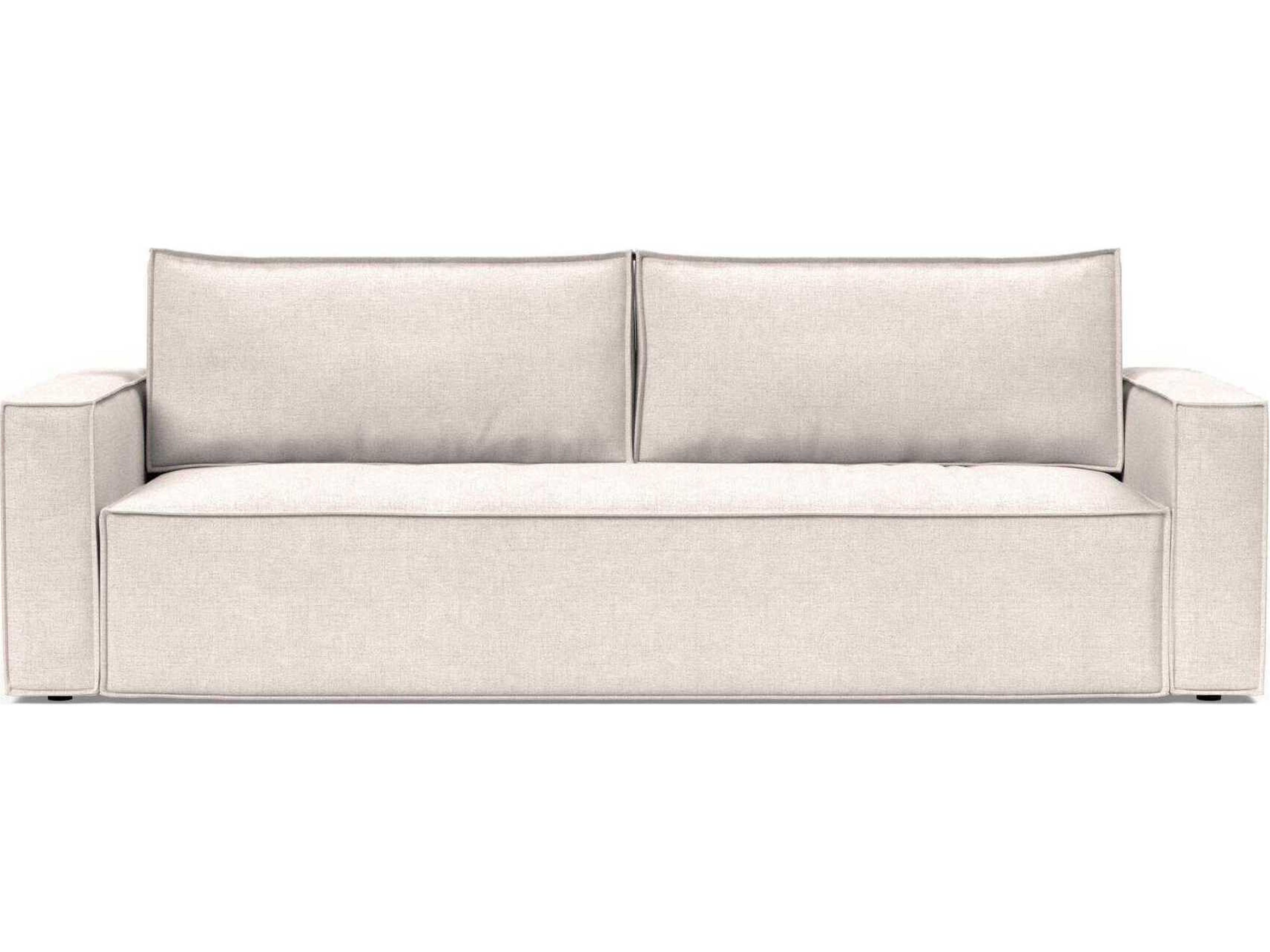 Innovation Newilla Adario Basmati Beige Upholstered Sofa Bed