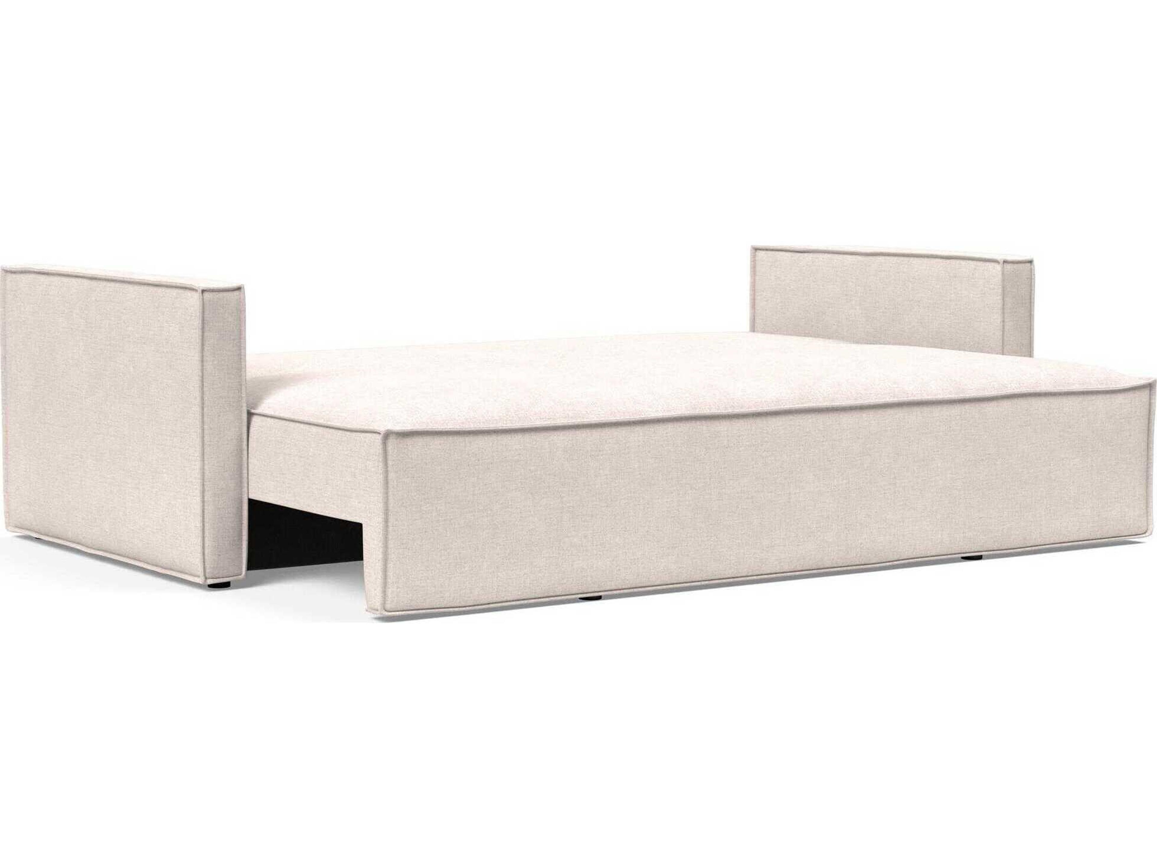 Innovation Newilla Adario Basmati Beige Upholstered Sofa Bed