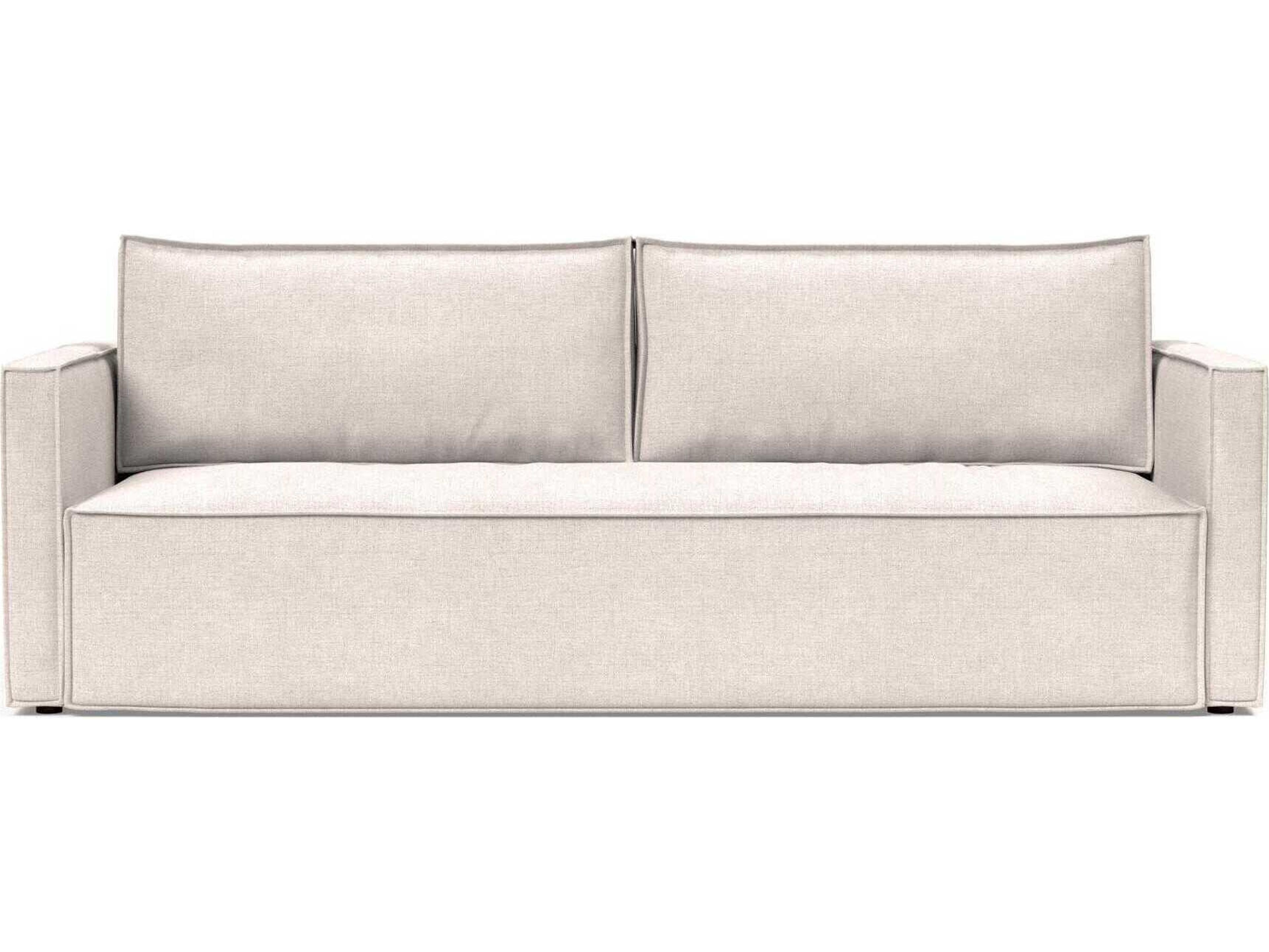 Innovation Newilla Adario Basmati Beige Upholstered Sofa Bed