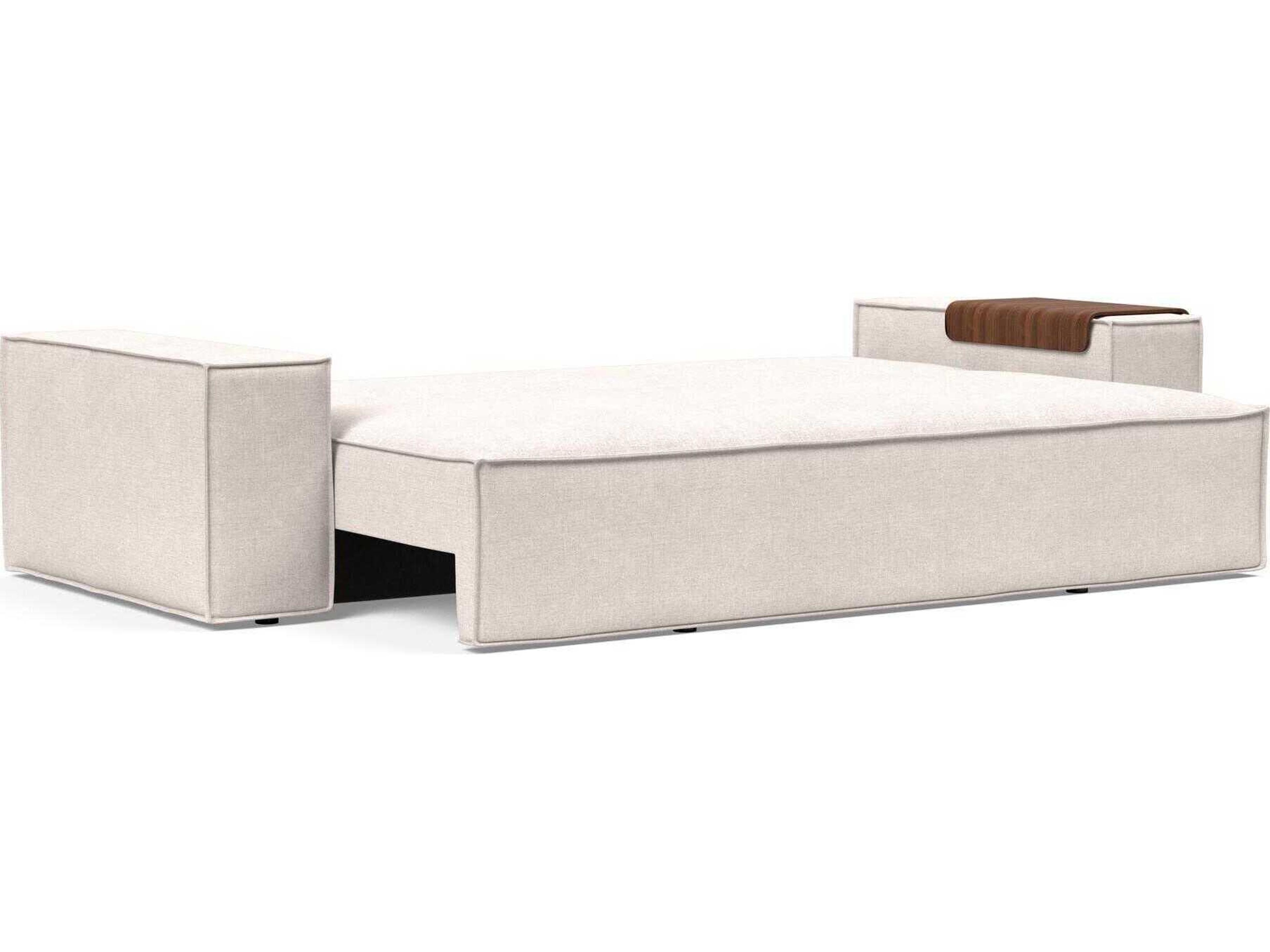 Innovation Newilla Adario Basmati Beige Upholstered Sofa Bed