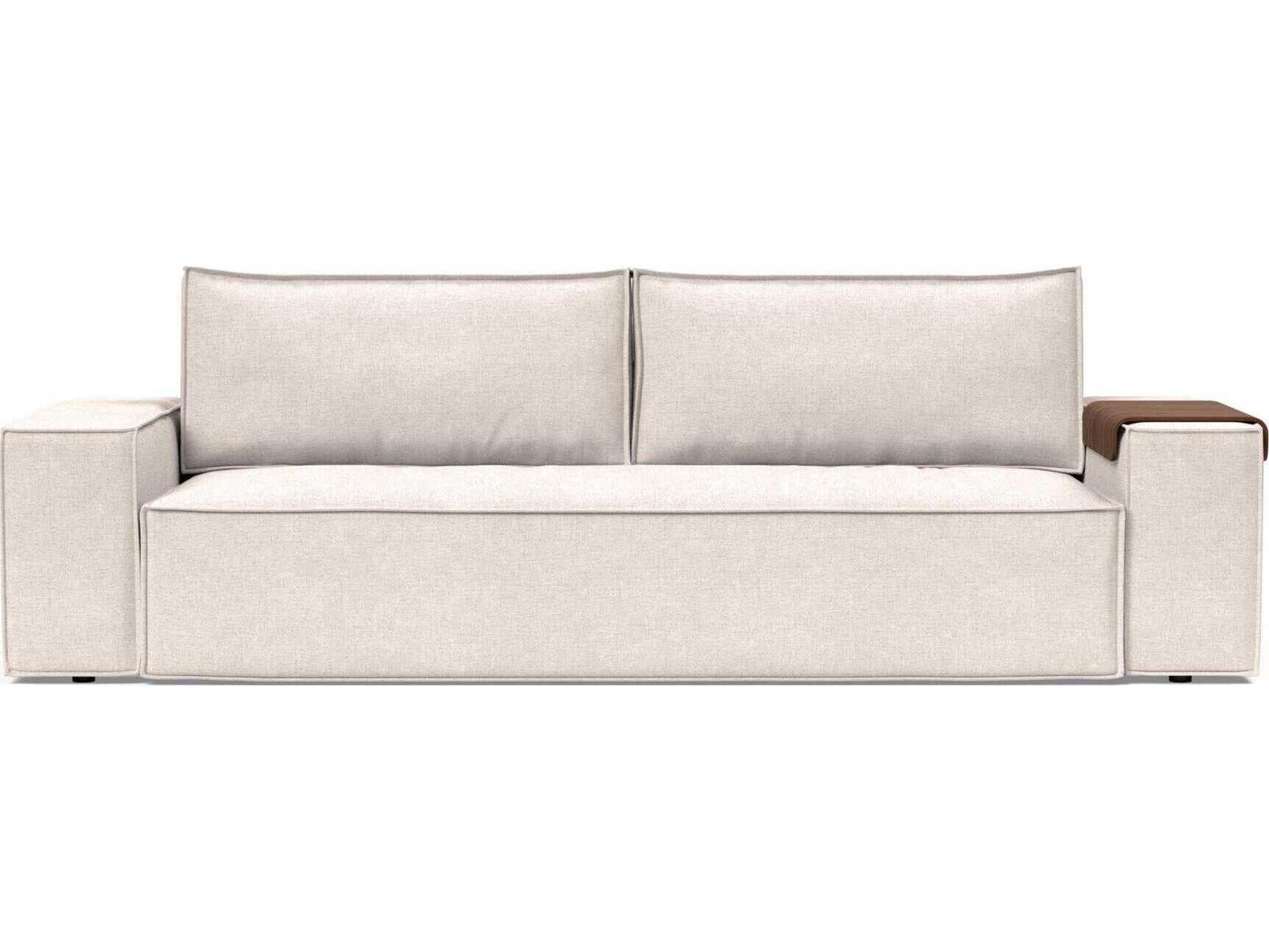 Innovation Newilla Adario Basmati Beige Upholstered Sofa Bed