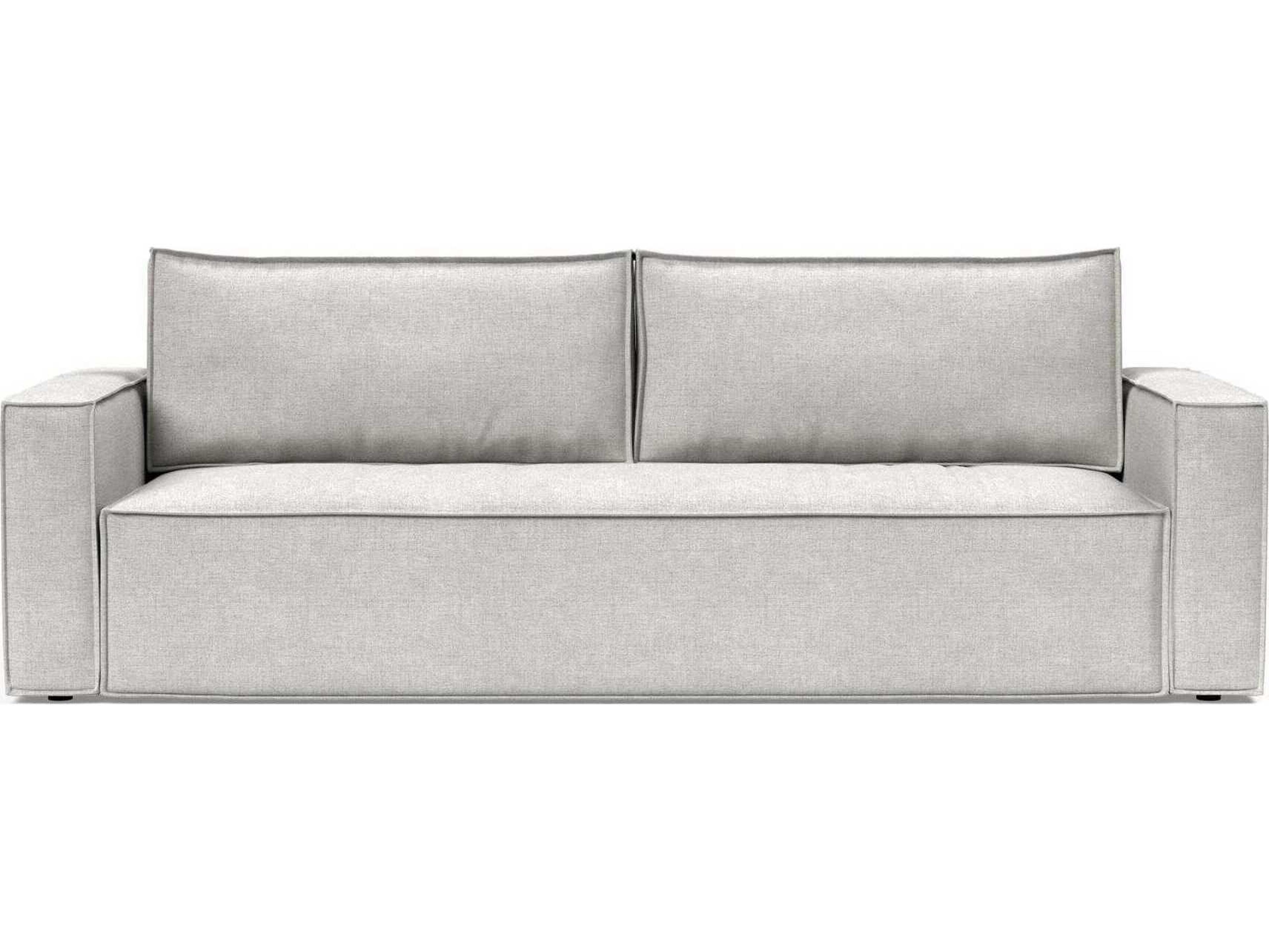 Innovation Newilla Adario Fog Gray Upholstered Sofa Bed