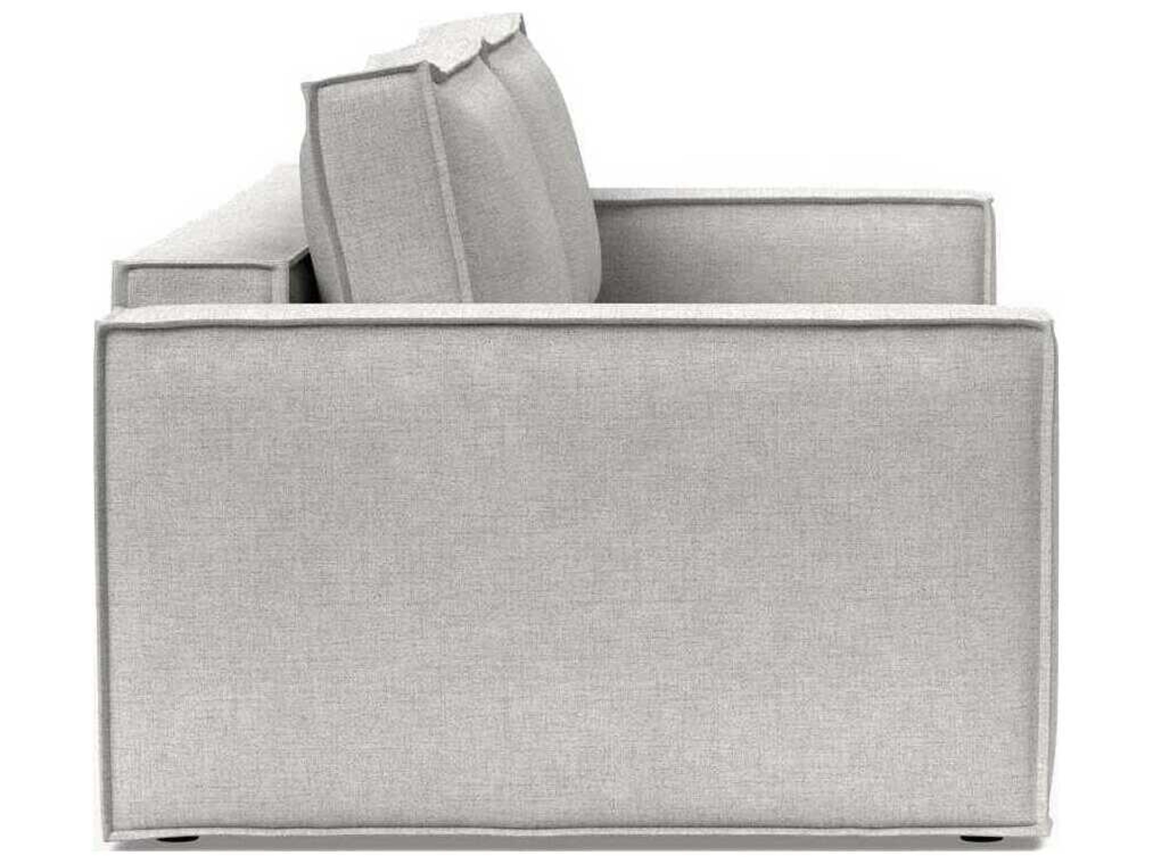 Innovation Newilla Adario Fog Gray Upholstered Sofa Bed