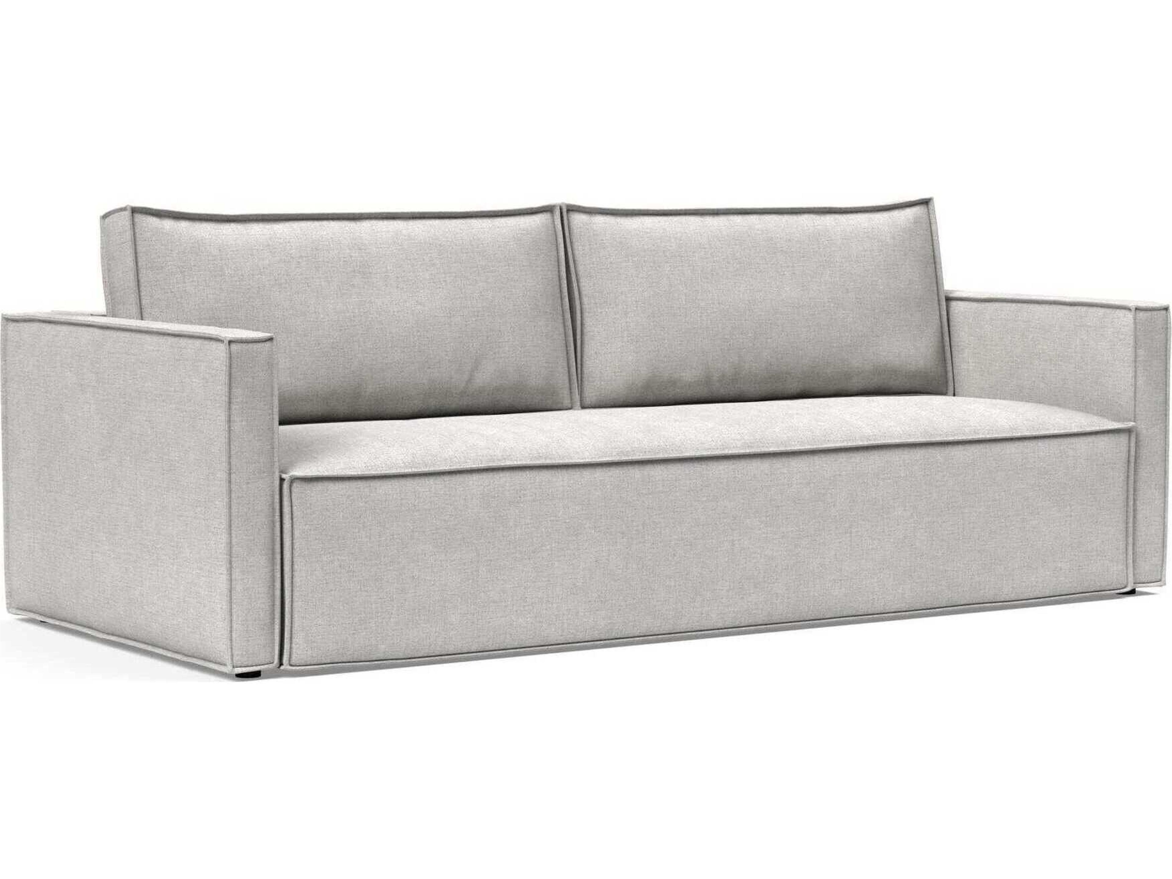 Newilla Adario Fog Gray Upholstered Sofa Bed
