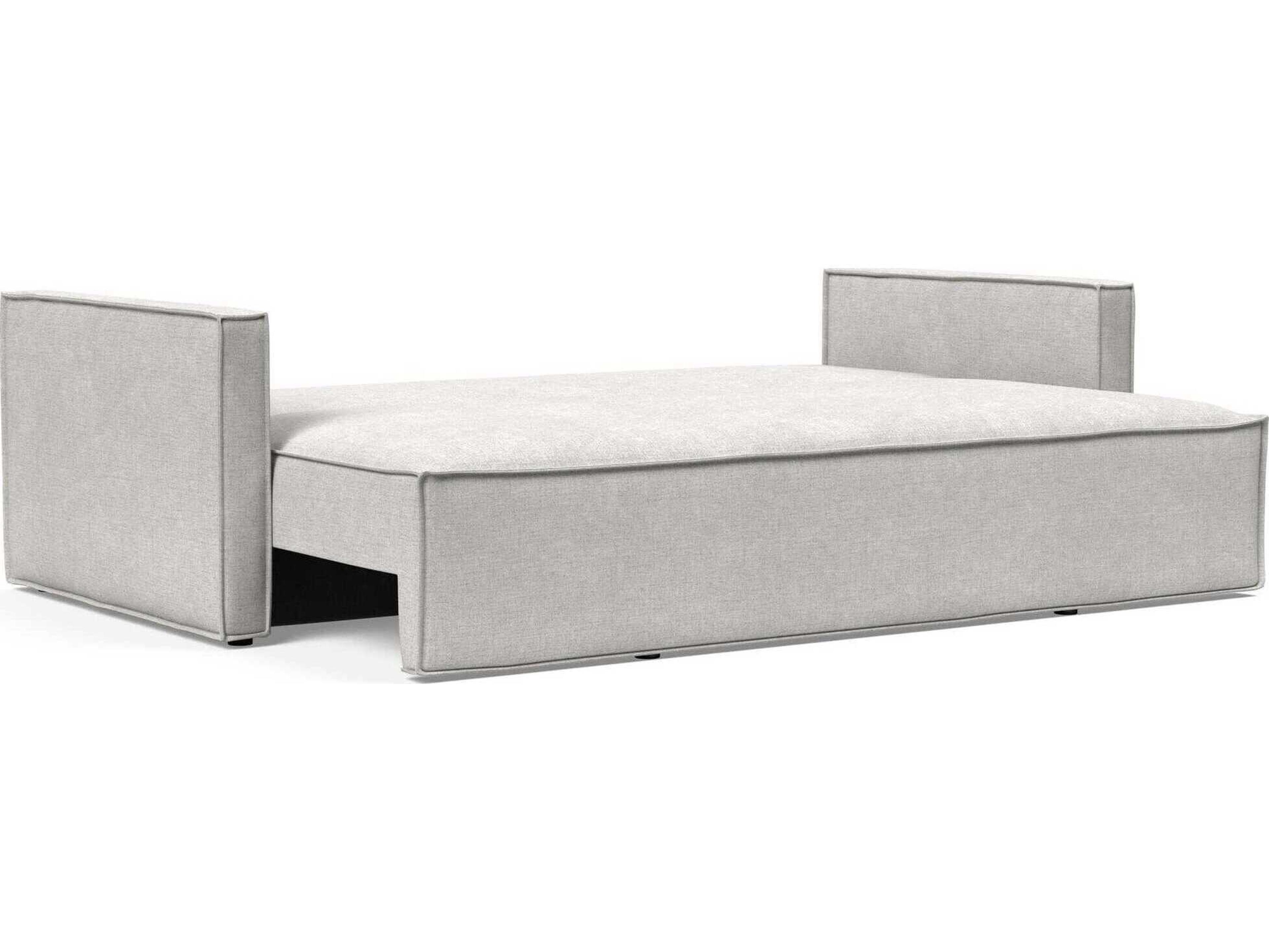 Innovation Newilla Adario Fog Gray Upholstered Sofa Bed