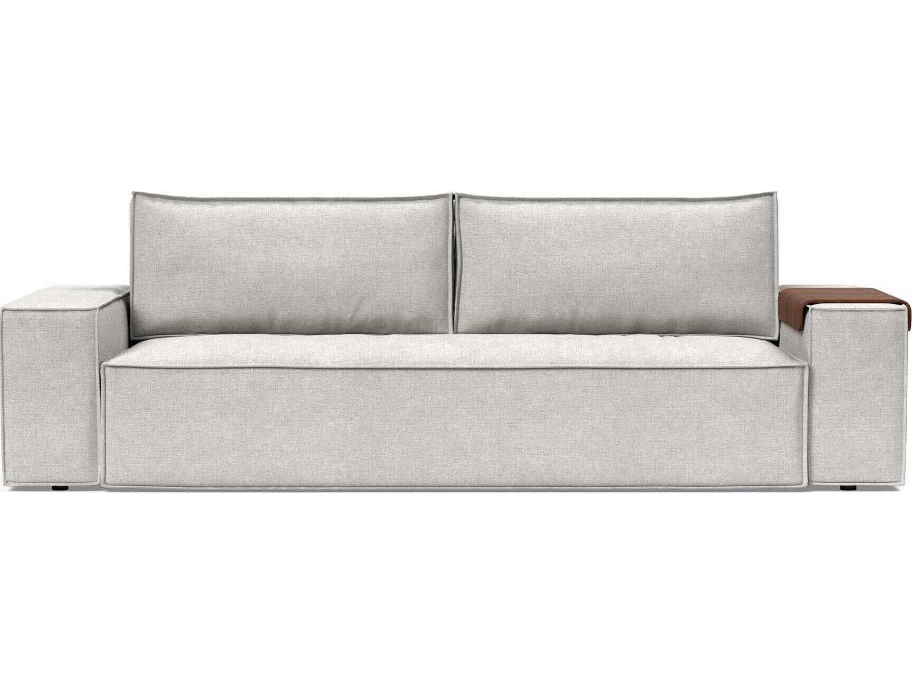 Innovation Newilla Adario Fog Gray Upholstered Sofa Bed