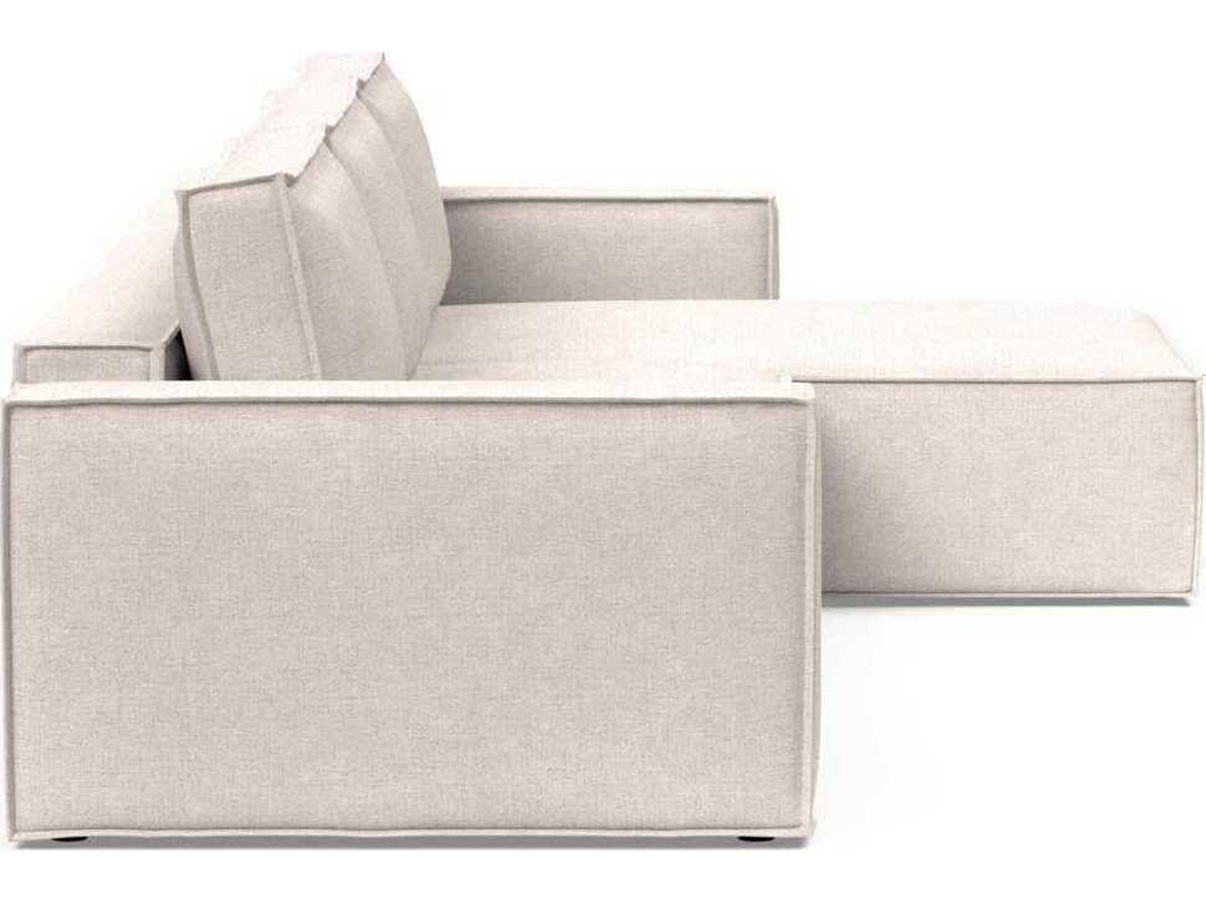 Innovation Newilla Adario Basmati Beige Upholstered Sofa Bed