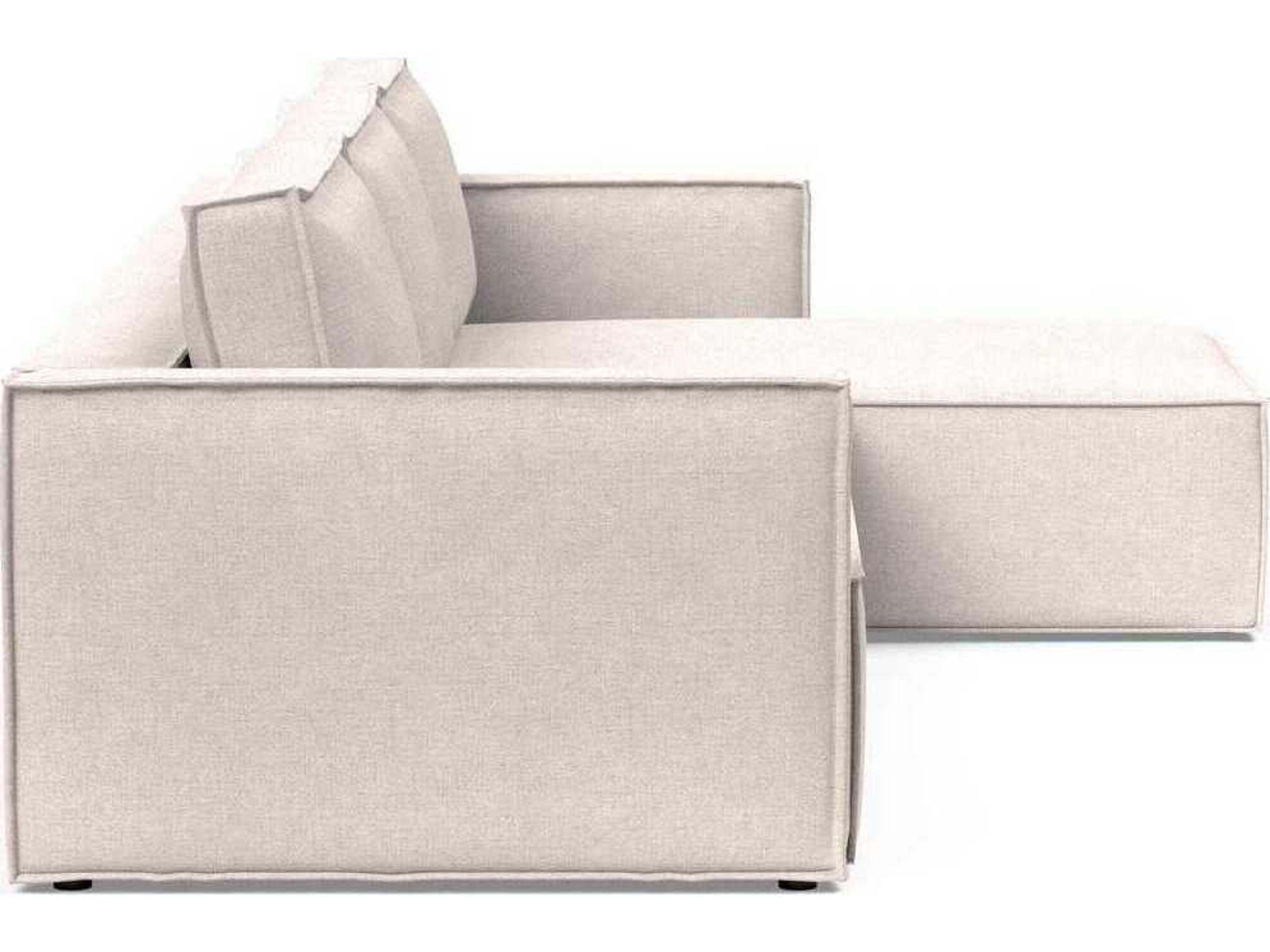 Innovation Newilla Adario Basmati Beige Upholstered Sofa Bed
