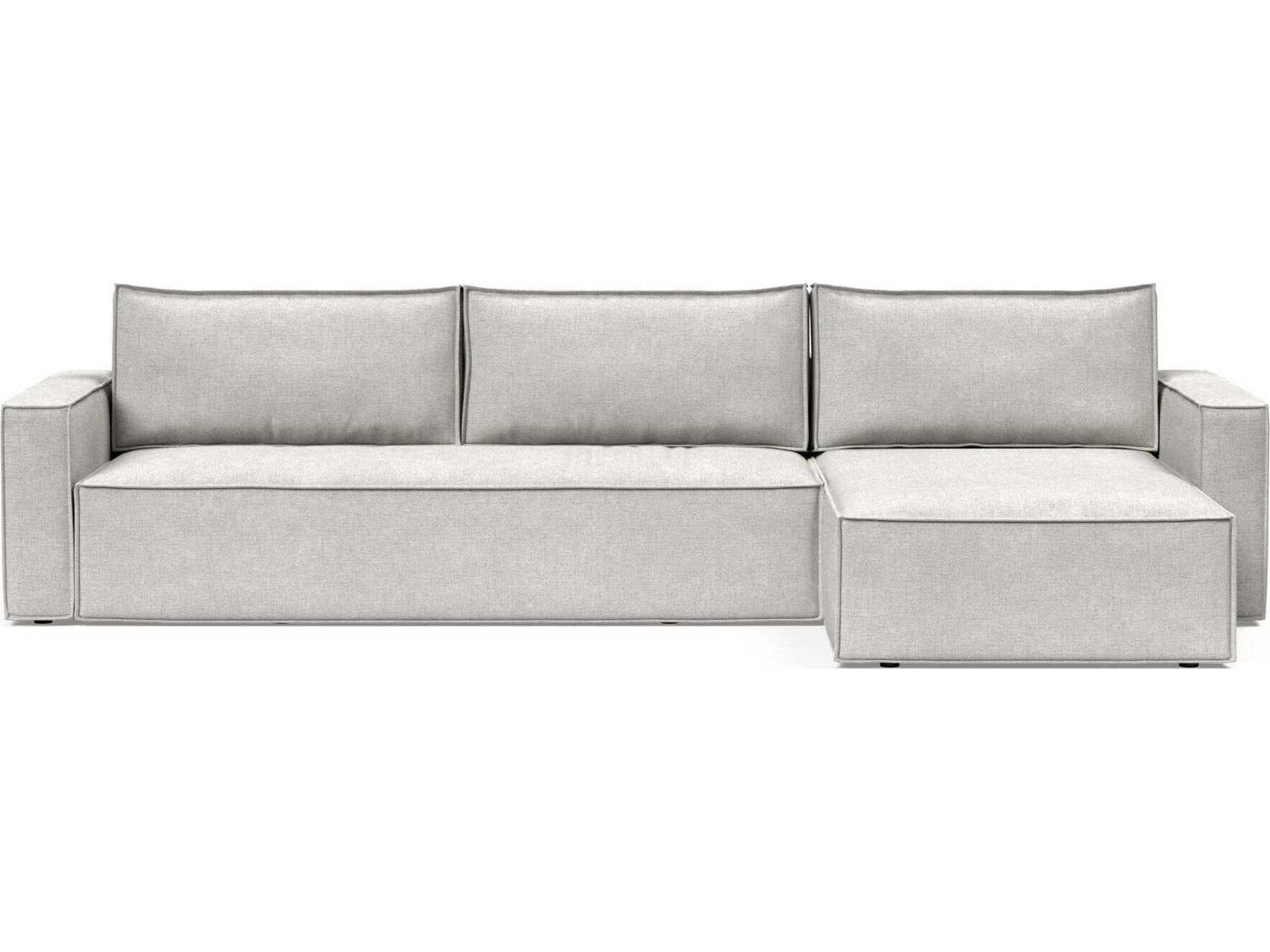 Innovation Newilla Adario Fog Beige Upholstered Sofa Bed