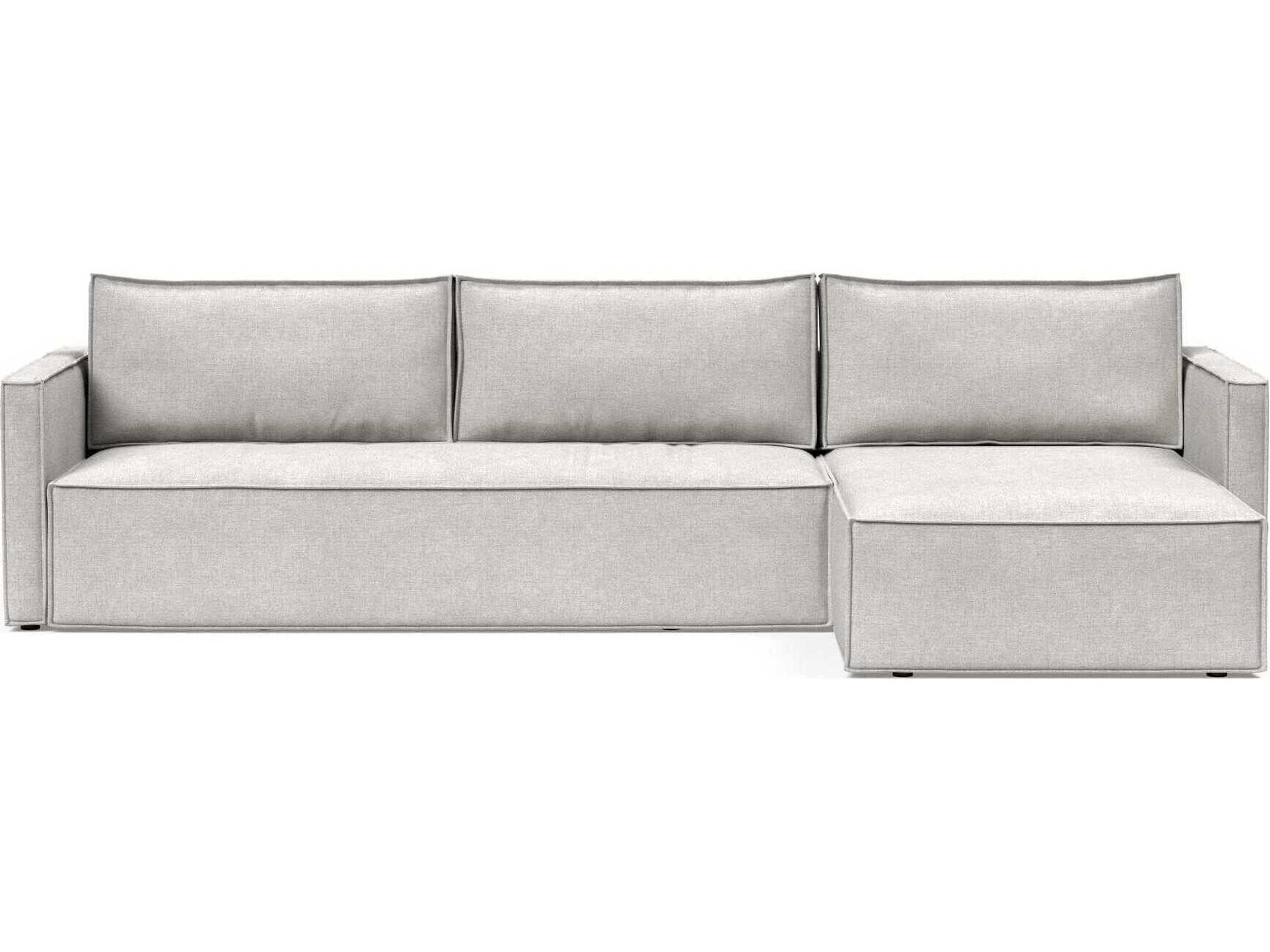 Innovation Newilla Adario Fog Gray Upholstered Sofa Bed