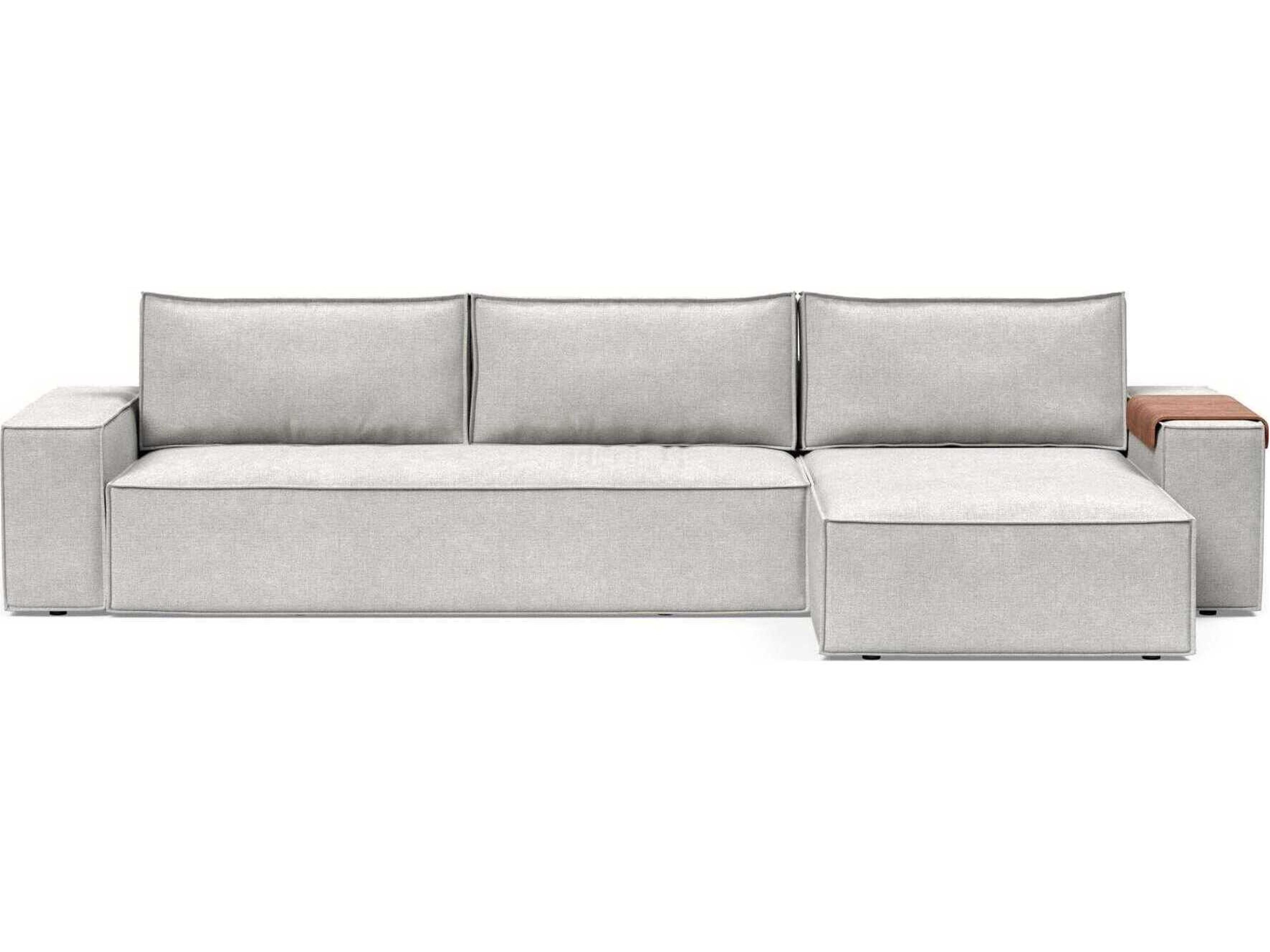 Innovation Newilla Adario Fog Gray Upholstered Sofa Bed