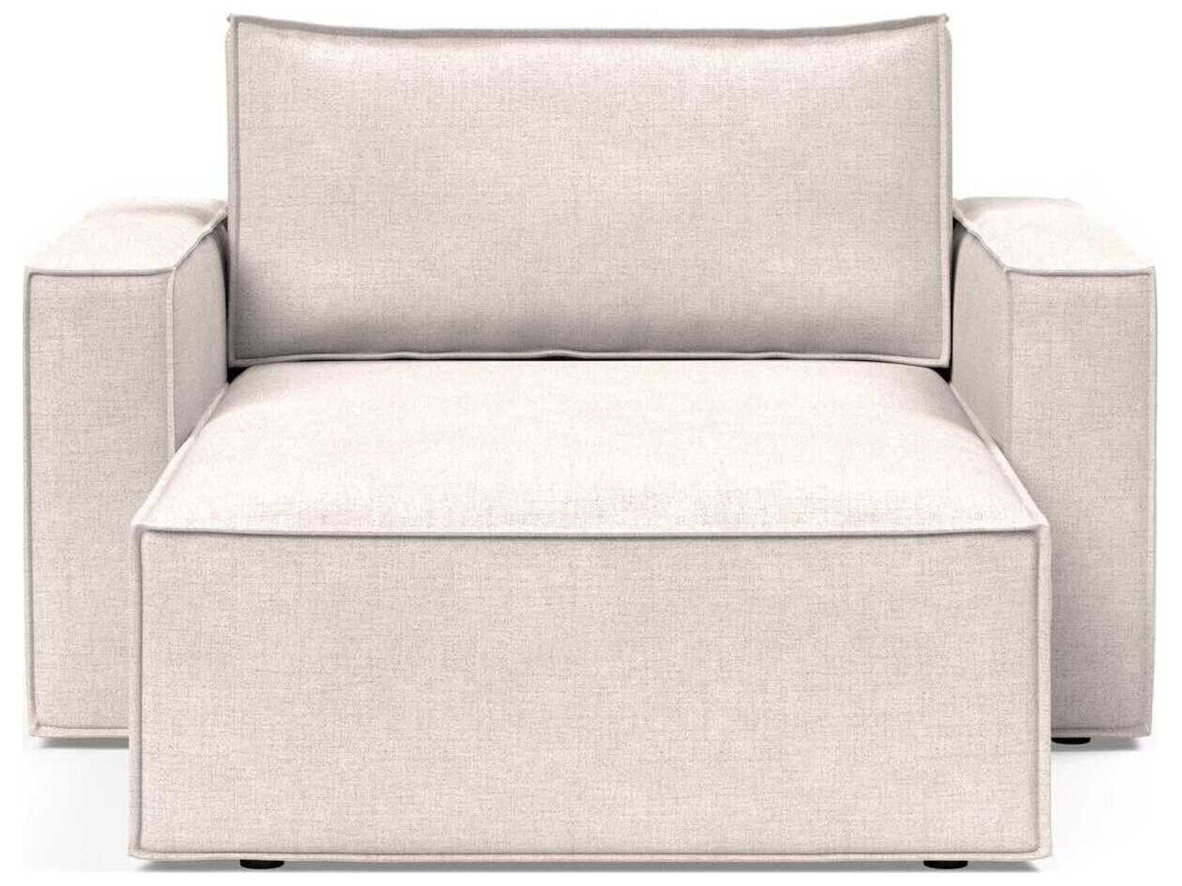 Innovation Newilla Adario Basmati Beige Upholstered Chaise