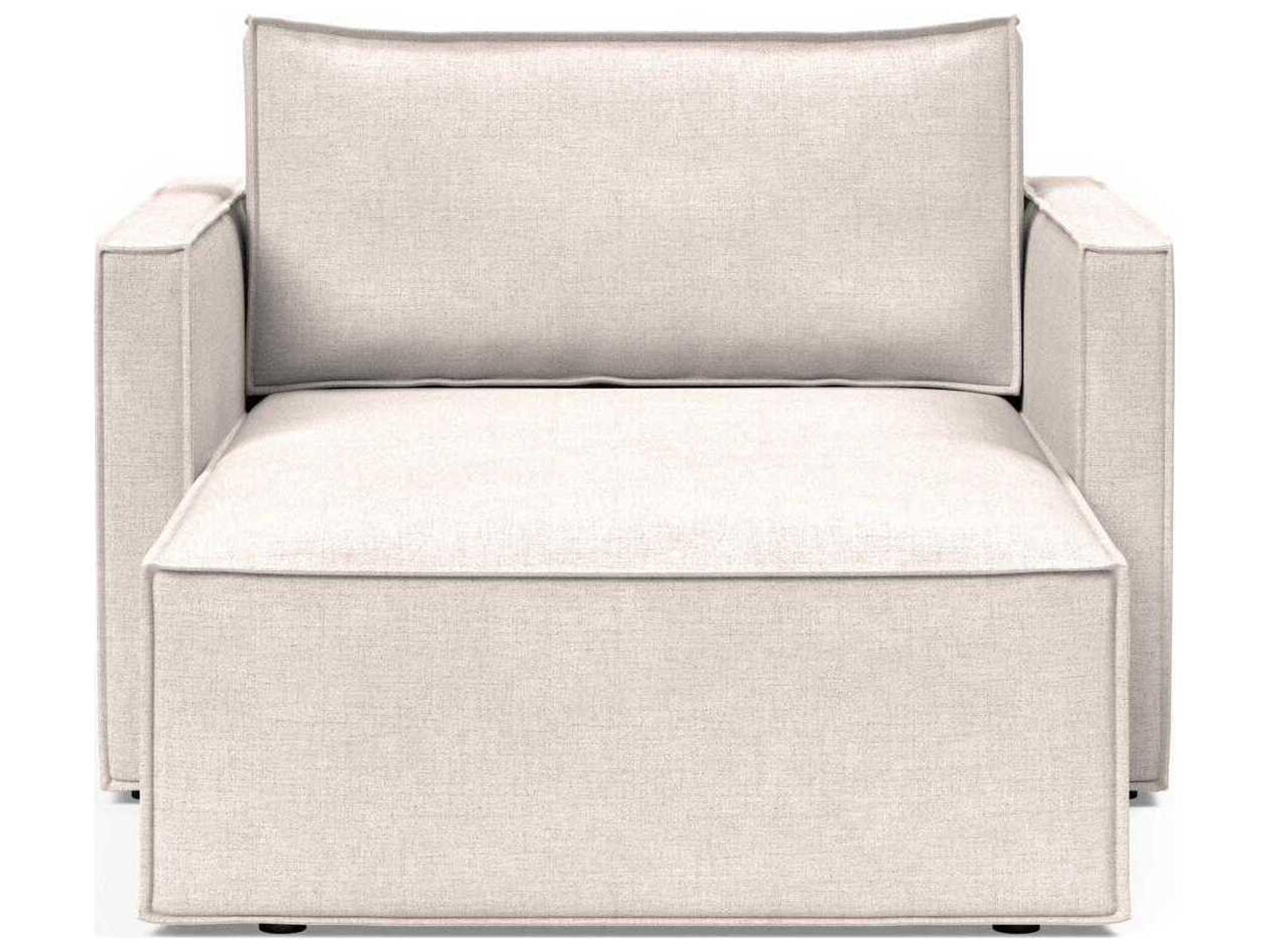 Innovation Newilla Adario Basmati Beige Upholstered Chaise