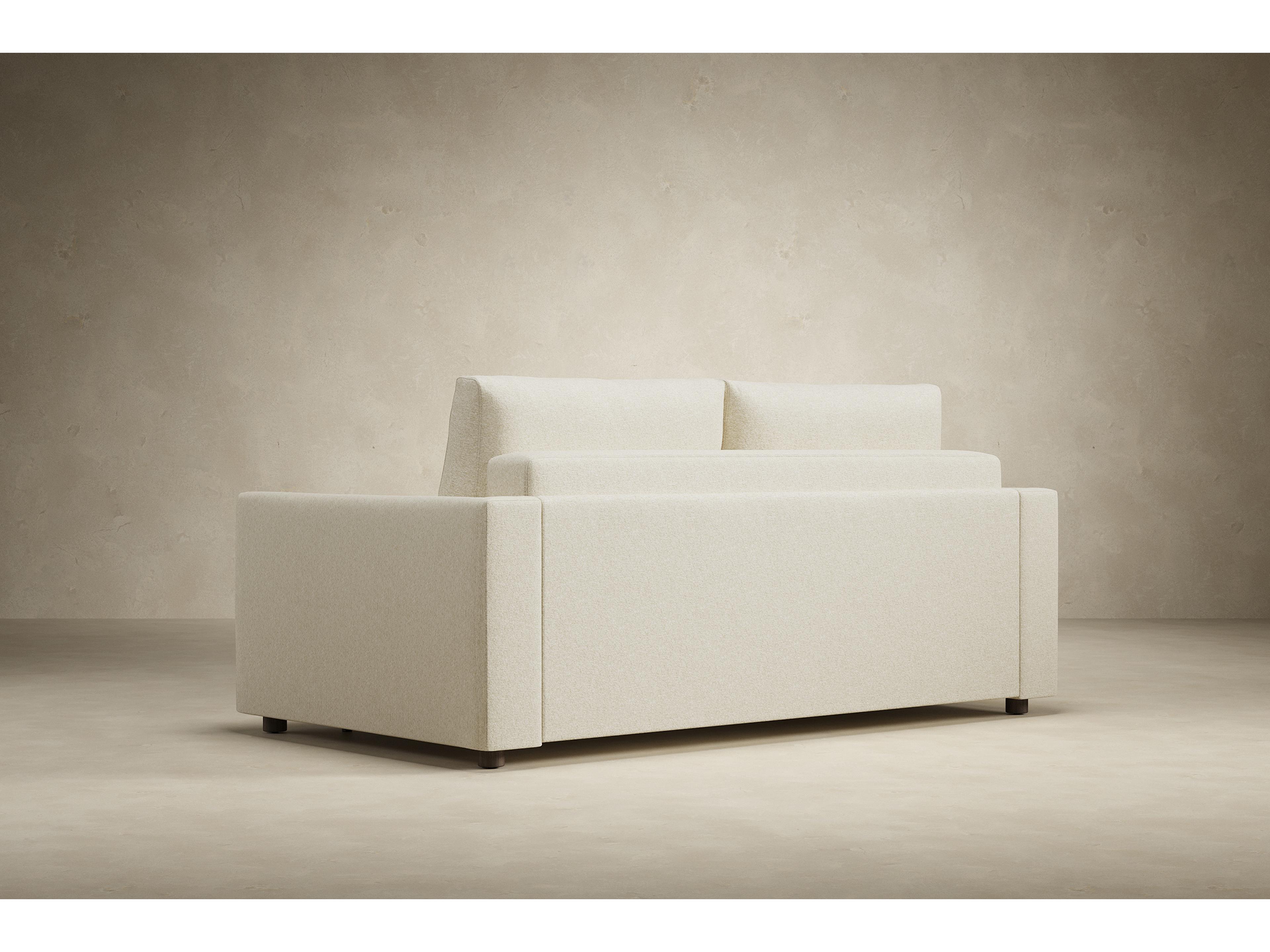 Innovation Neah Sofa Bed with Curved Arm Rests Full in Halifax Shell