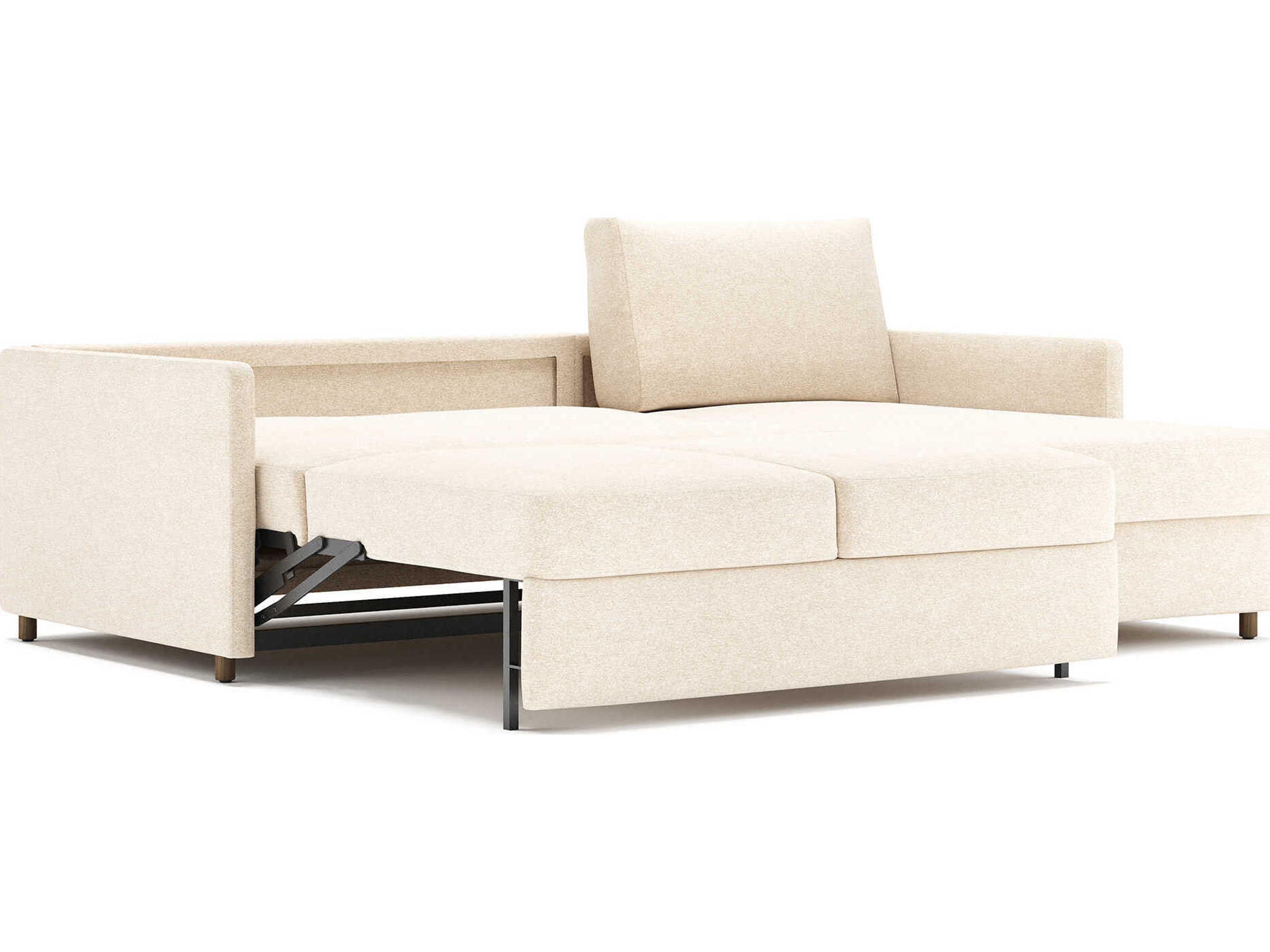 Innovation Neah Halifax Shell Beige Upholstered Sofa Bed