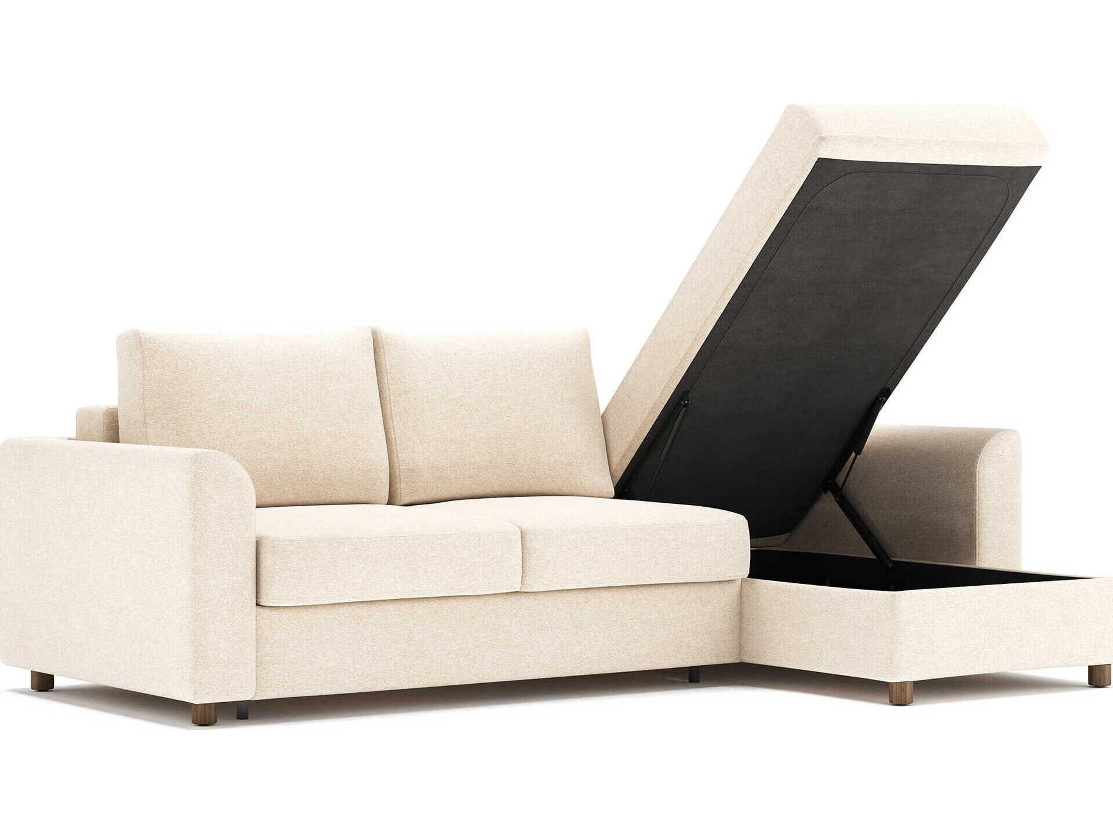 Innovation Neah Halifax Shell Beige Upholstered Sofa Bed