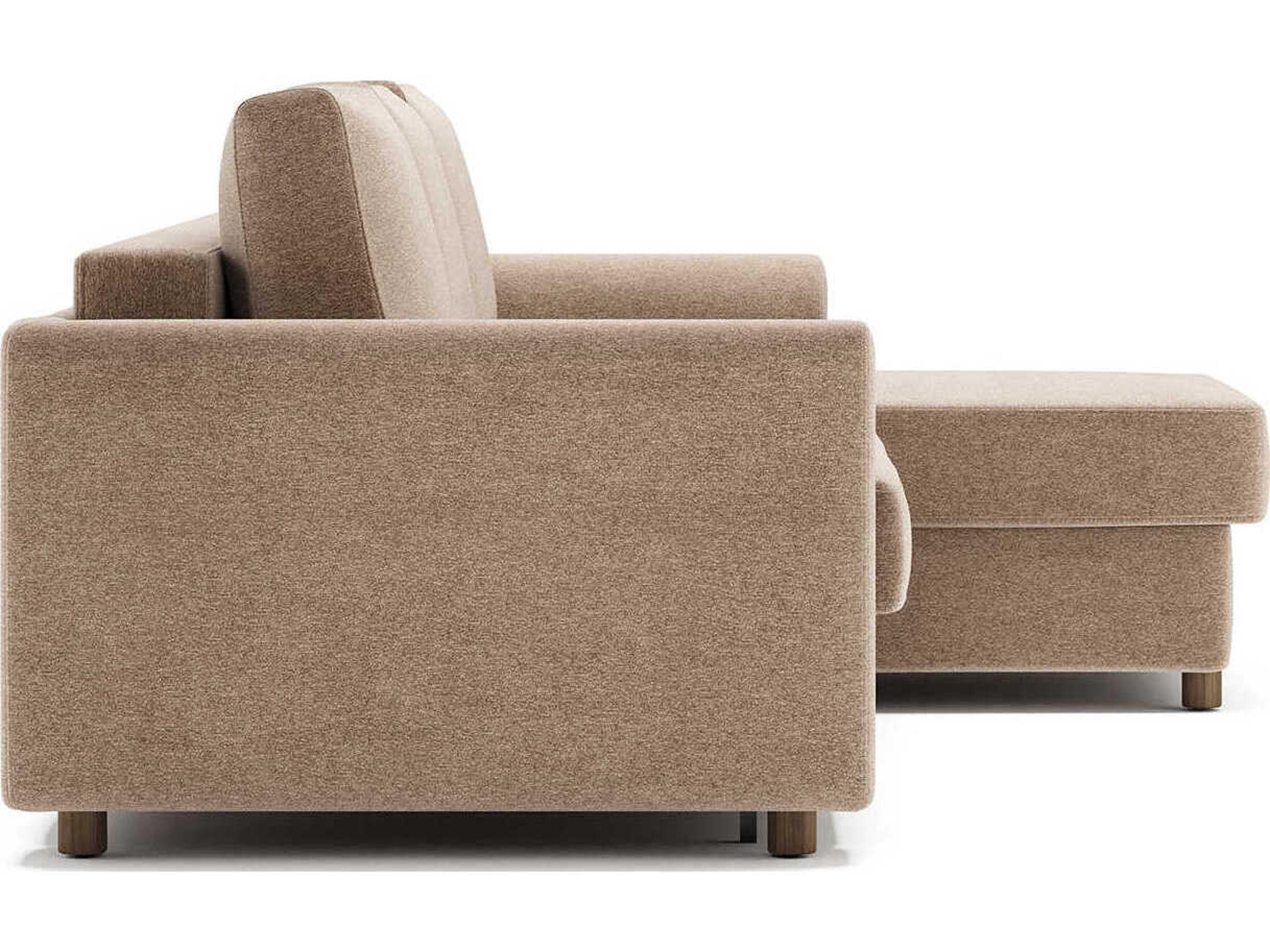 Innovation Neah Halifax Wicker Brown Upholstered Sofa Bed