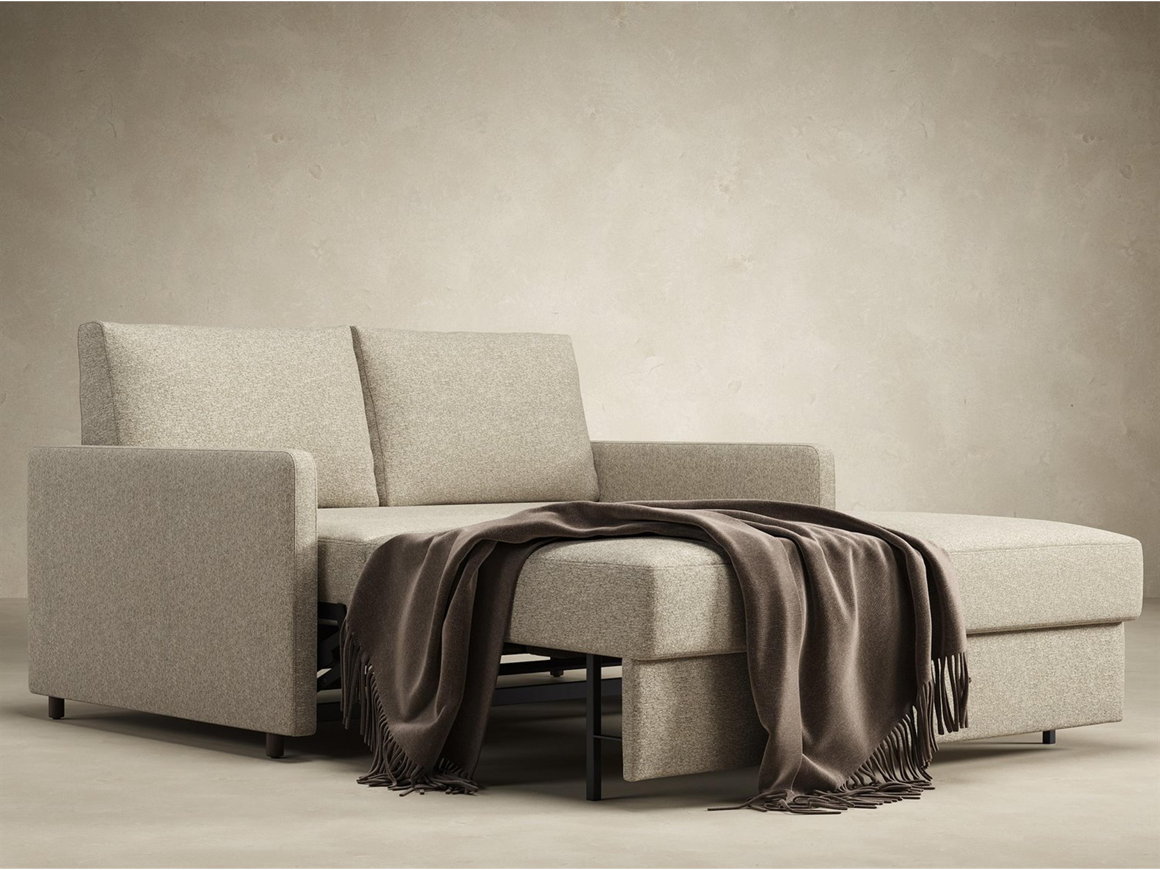 Innovation Neah Sofa Bed with Standard Arm Rests Queen in Halifax Antique