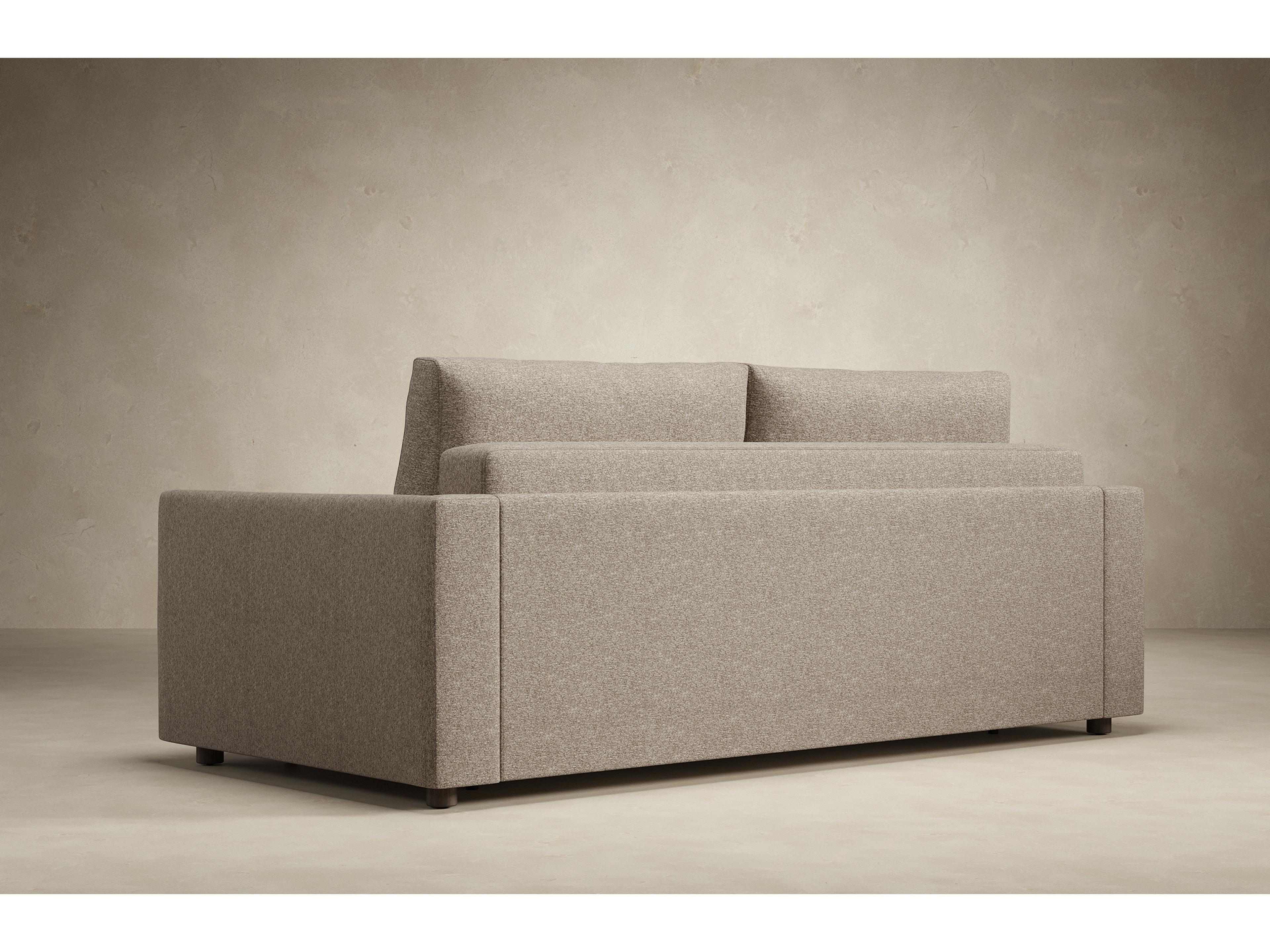 Innovation Neah Sofa Bed with Curved Arm Rests Queen in Halifax Wicker
