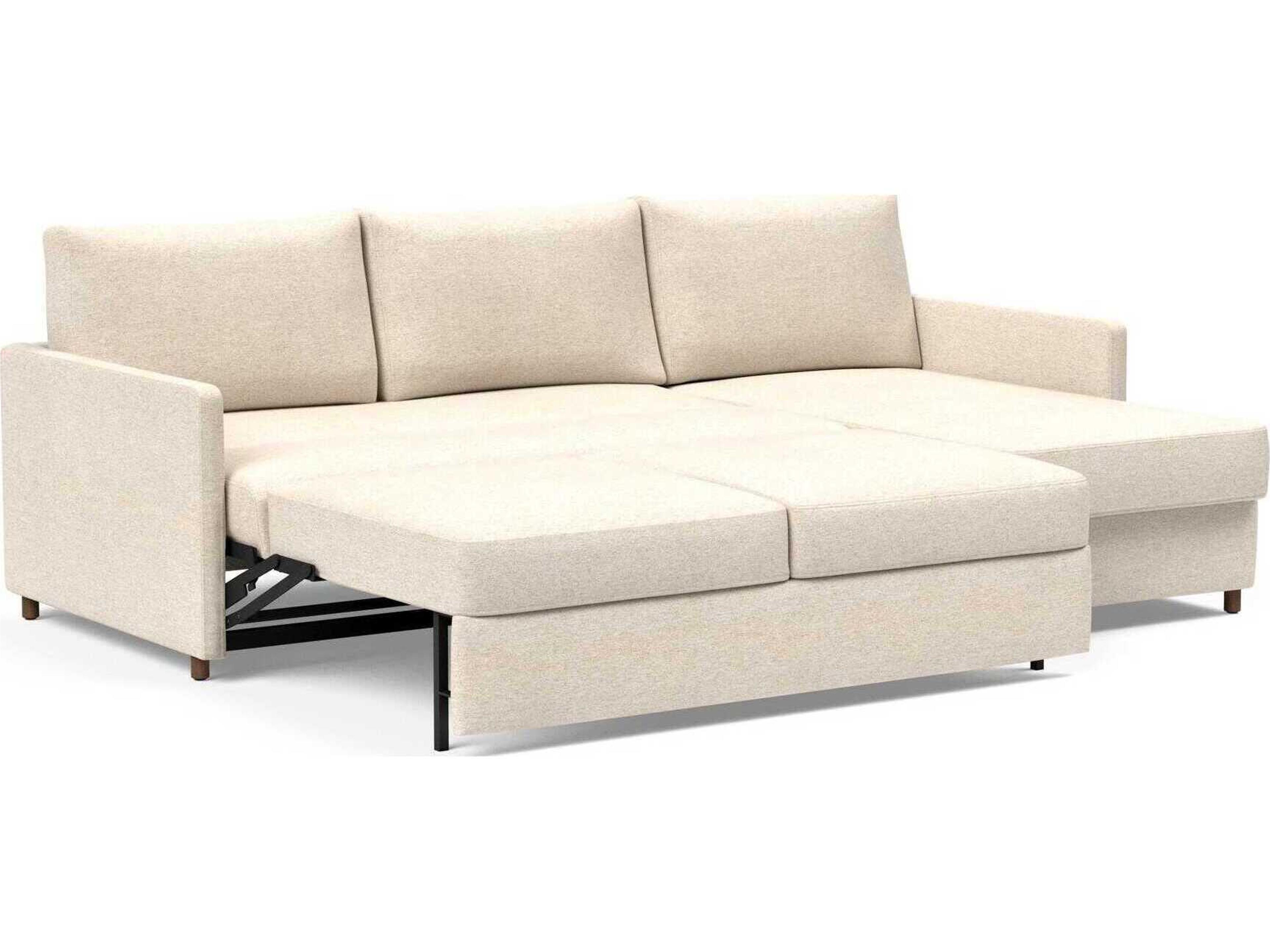 Innovation Neah Halifax Shell Beige Upholstered Sofa Bed