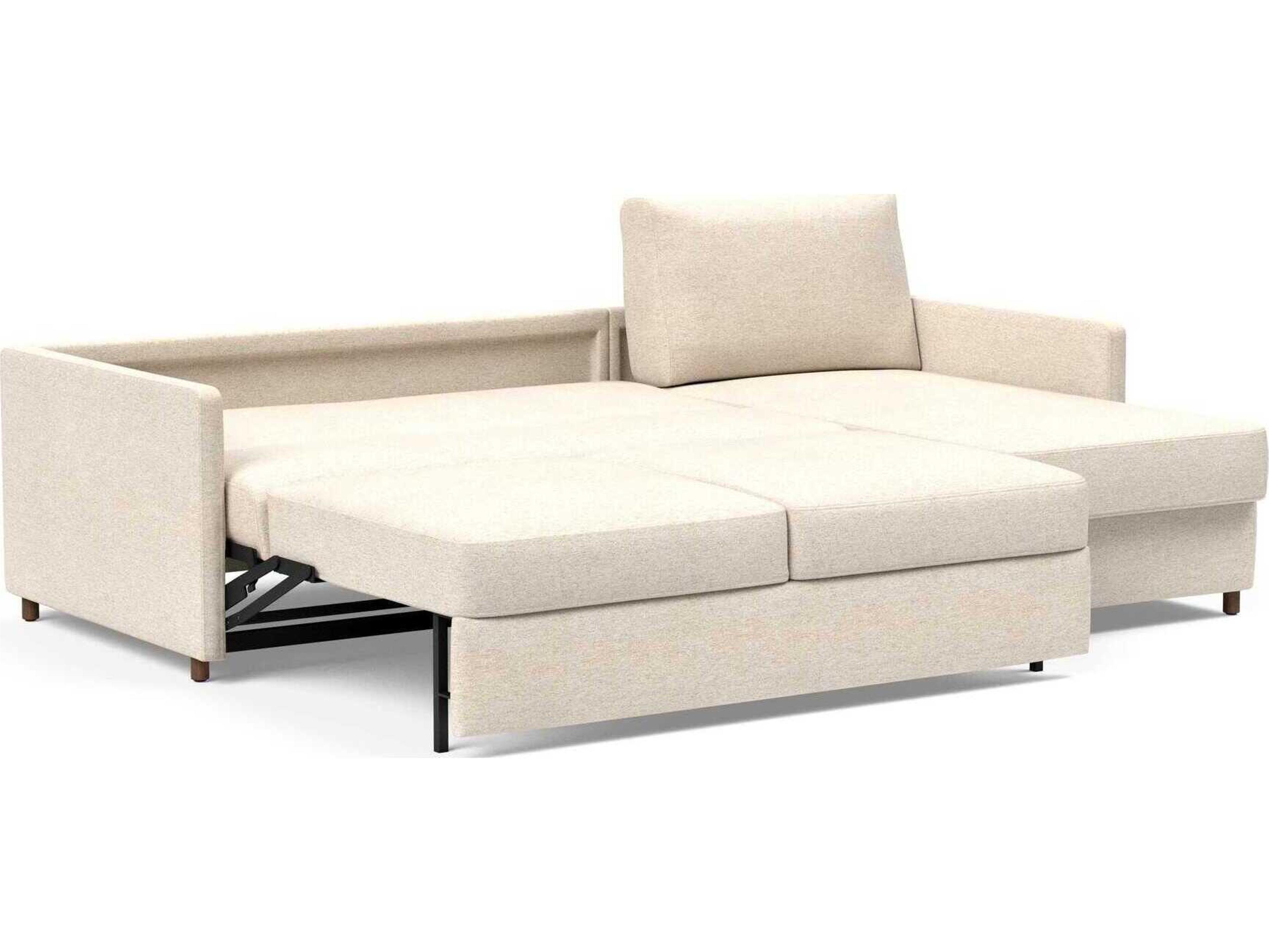 Innovation Neah Halifax Shell Beige Upholstered Sofa Bed