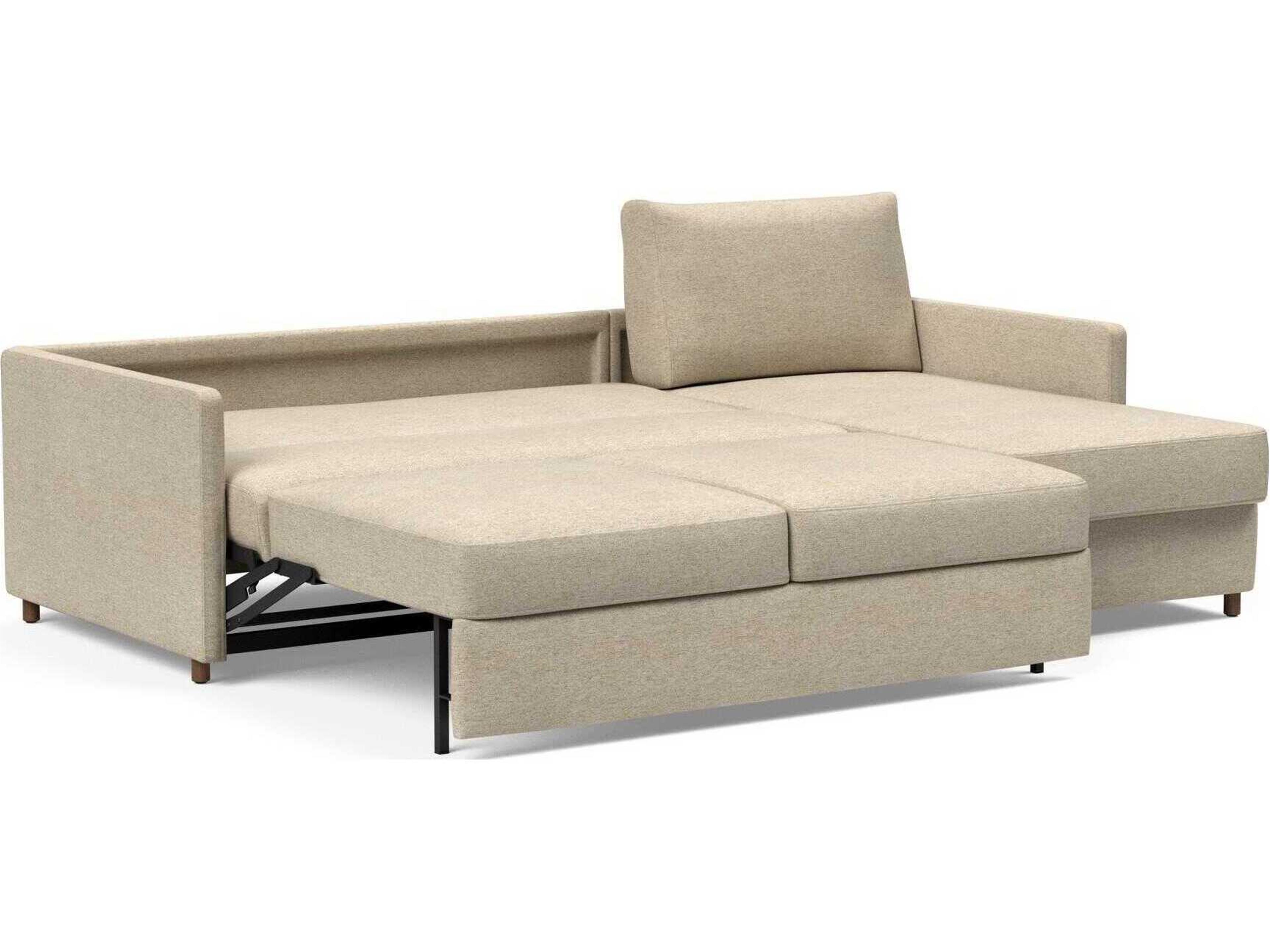 Innovation Neah Halifax Antique Brown Upholstered Sofa Bed