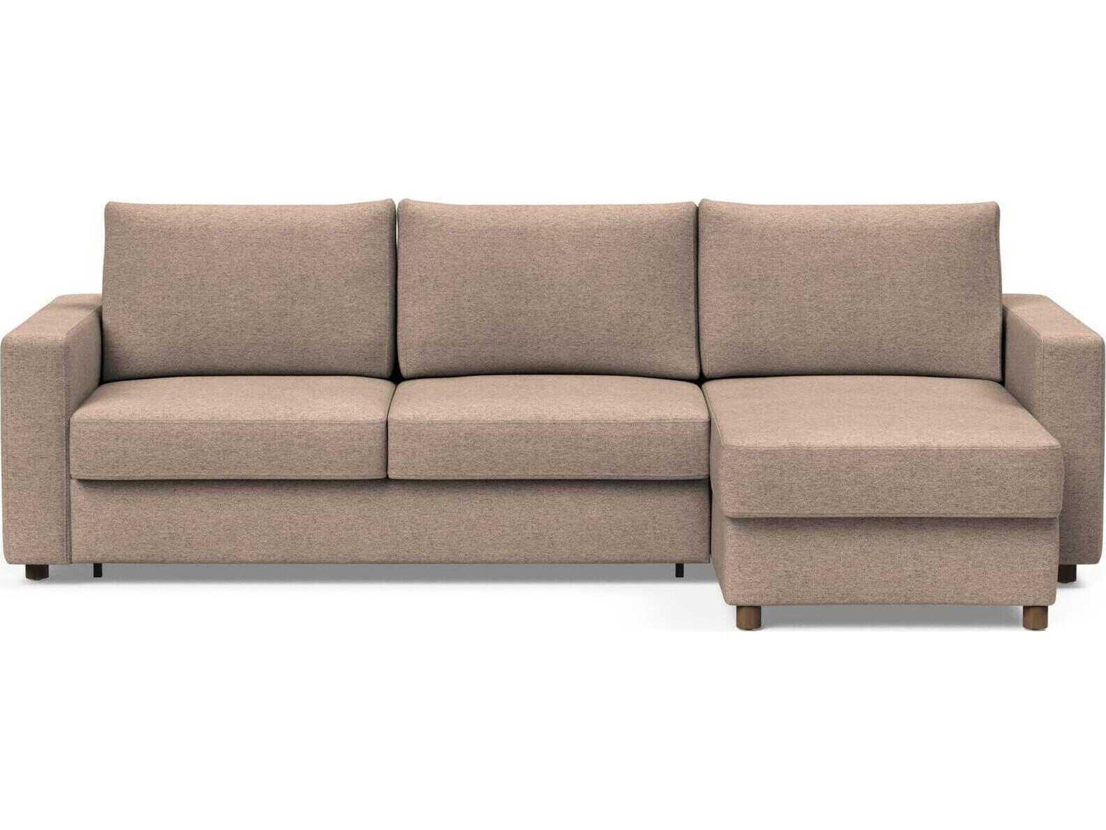 Innovation Neah Halifax Wicker Brown Upholstered Sofa Bed