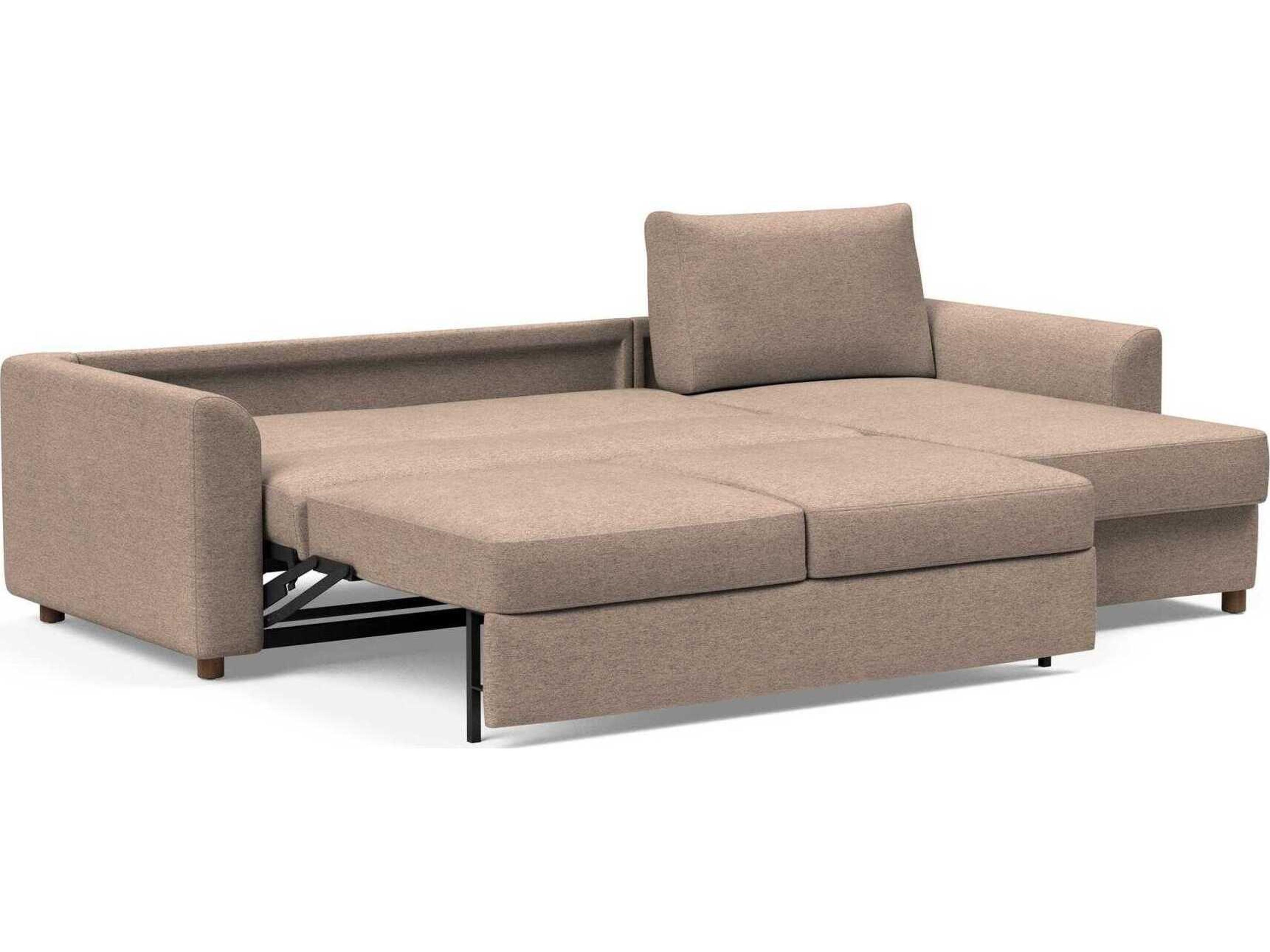 Innovation Neah Halifax Wicker Brown Upholstered Sofa Bed