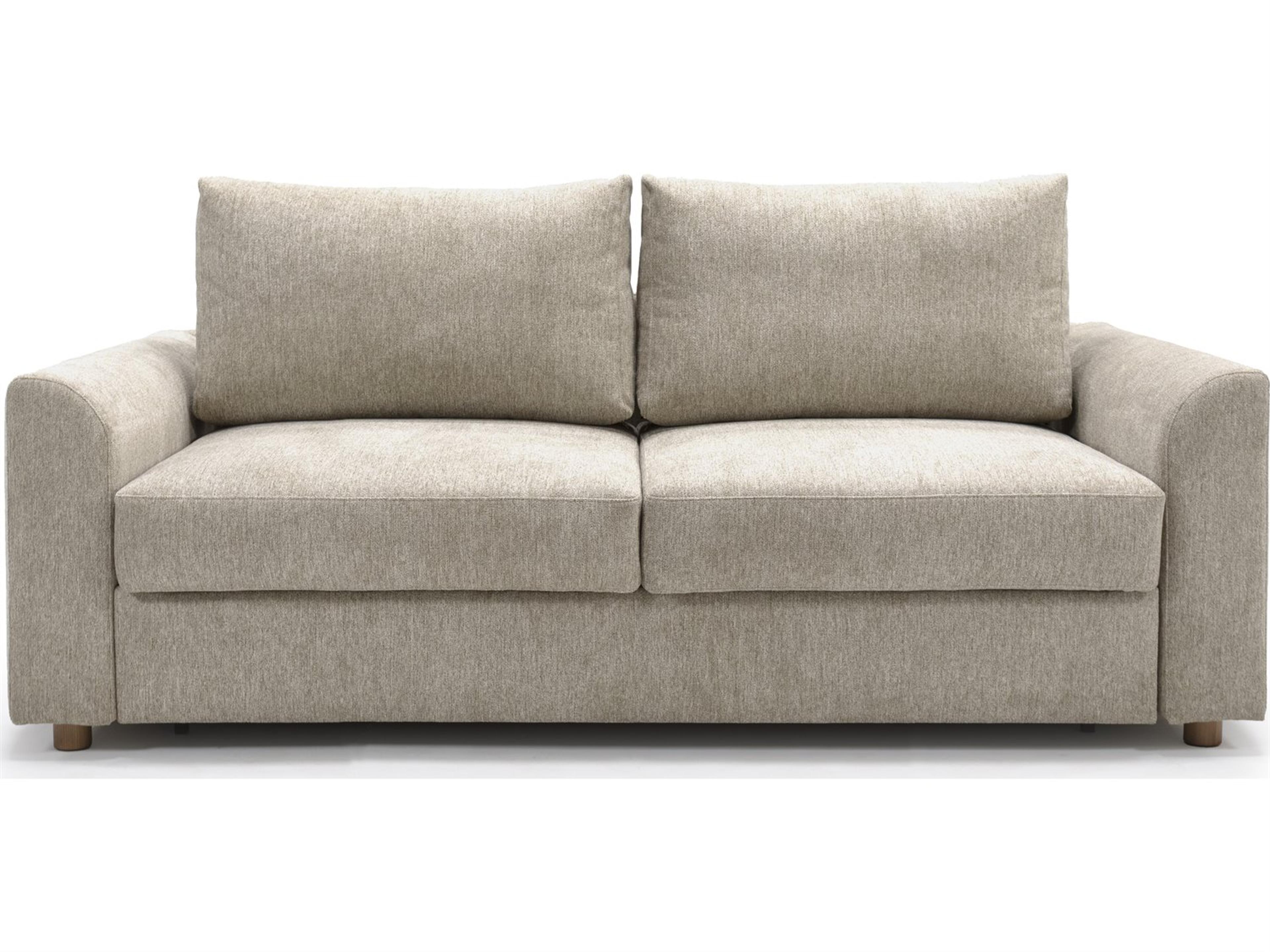 Innovation Neah Sofa Bed with Slim Arm Rests King in Halifax Antique