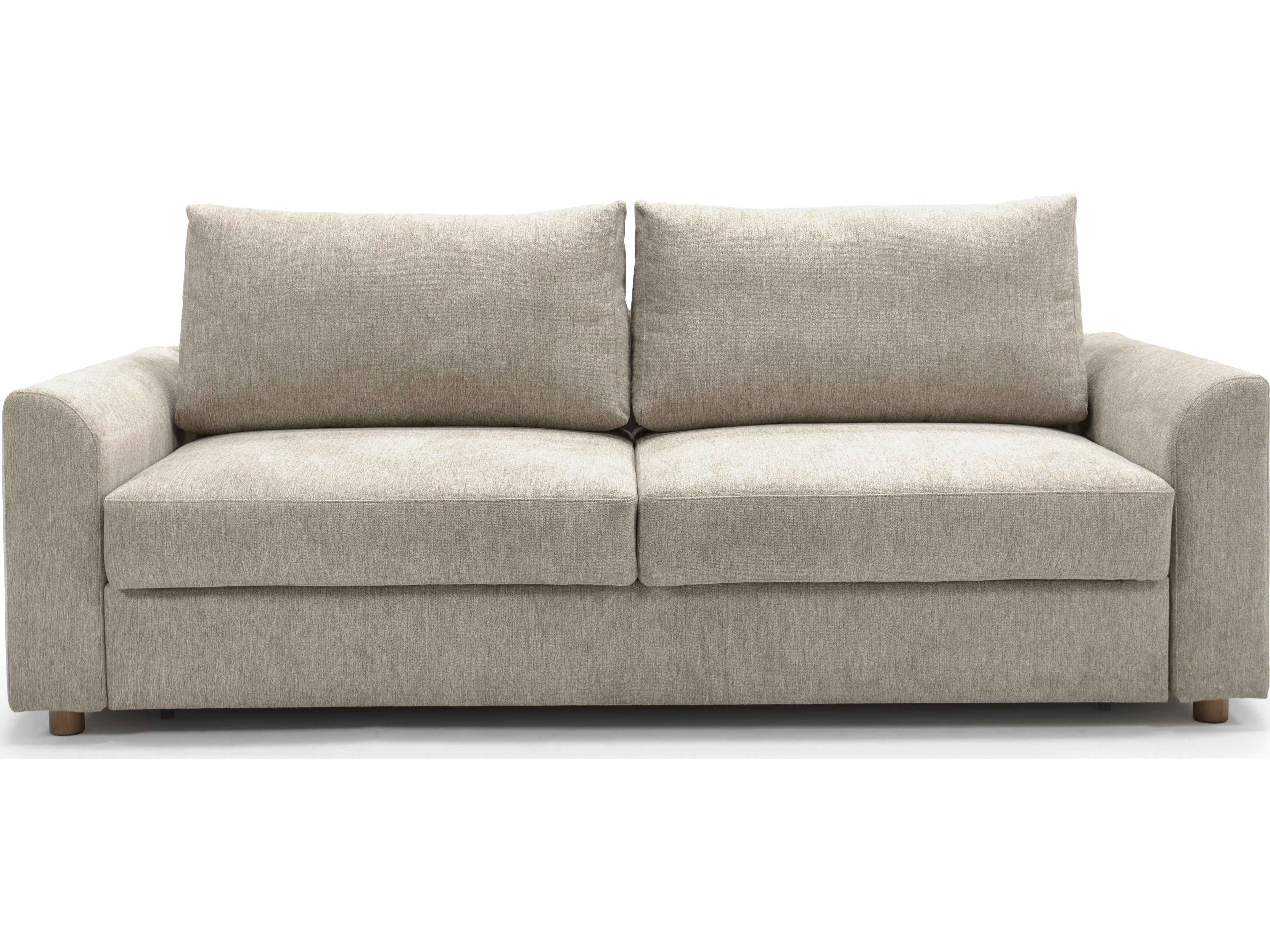 Neah Sofa Bed with Curved Arm Rests King in Halifax Antique