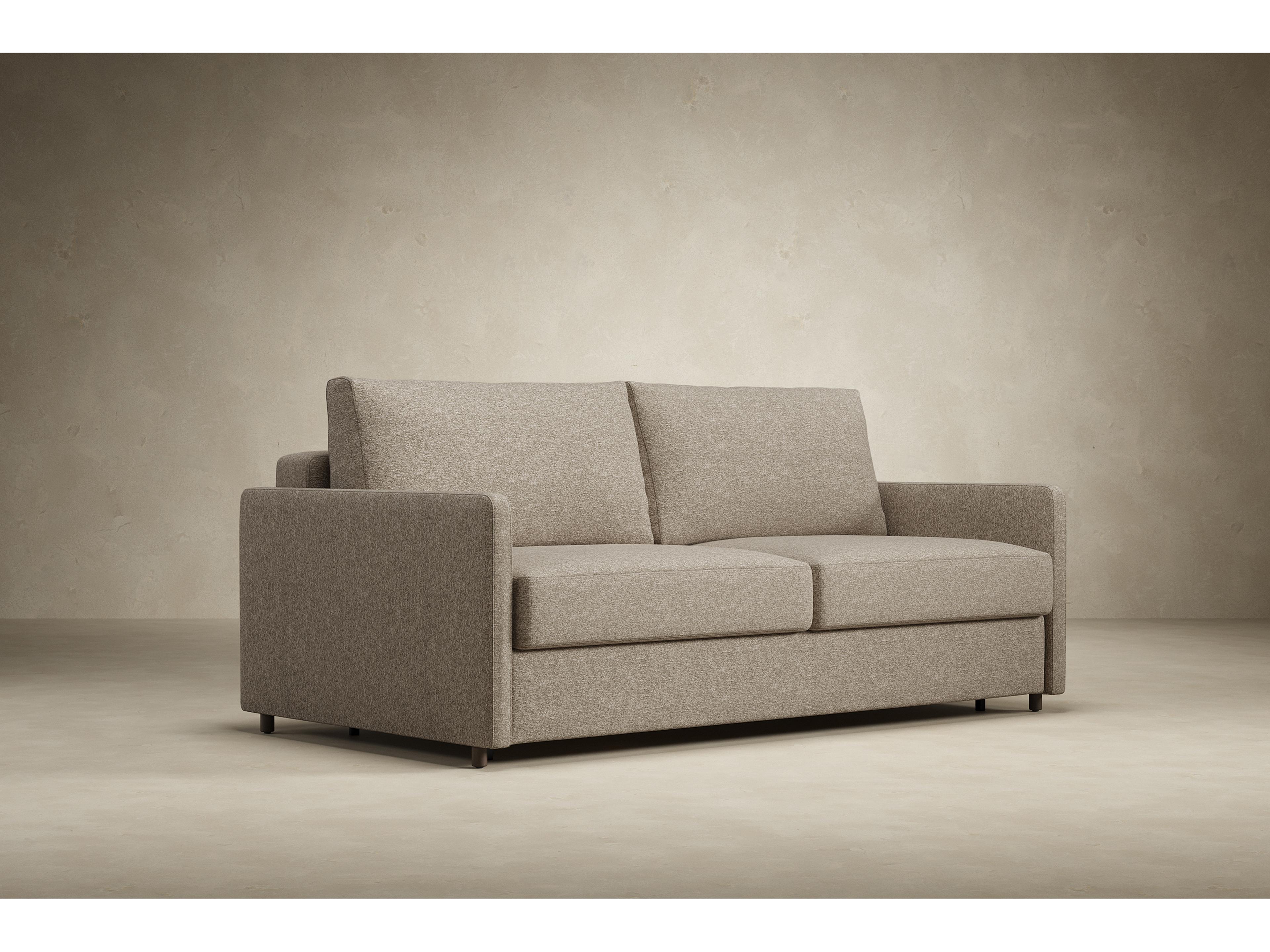 Innovation Neah Sofa Bed with Slim Arm Rests King in Halifax Wicker