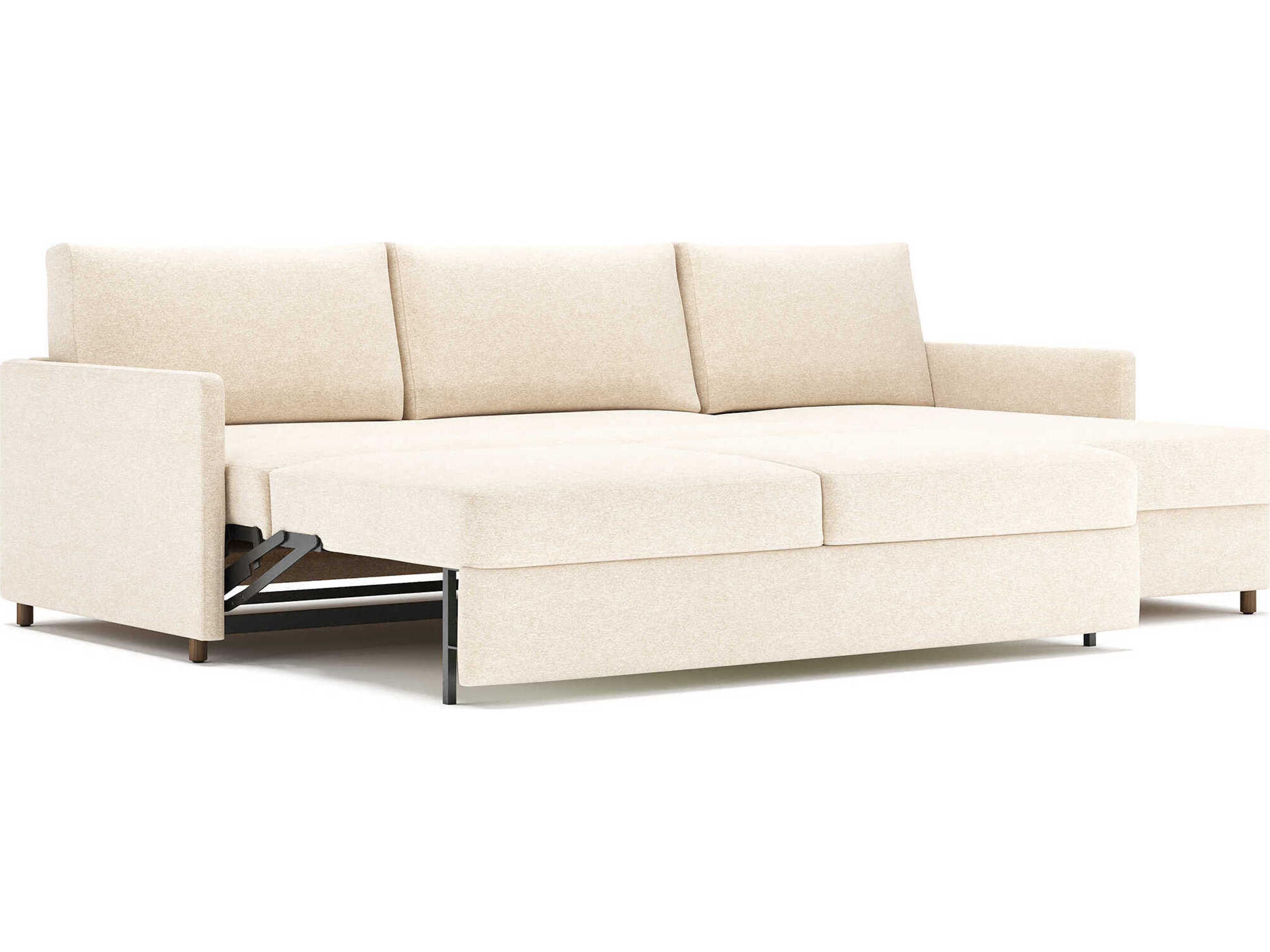 Innovation Neah Halifax Shell Beige Upholstered Sofa Bed