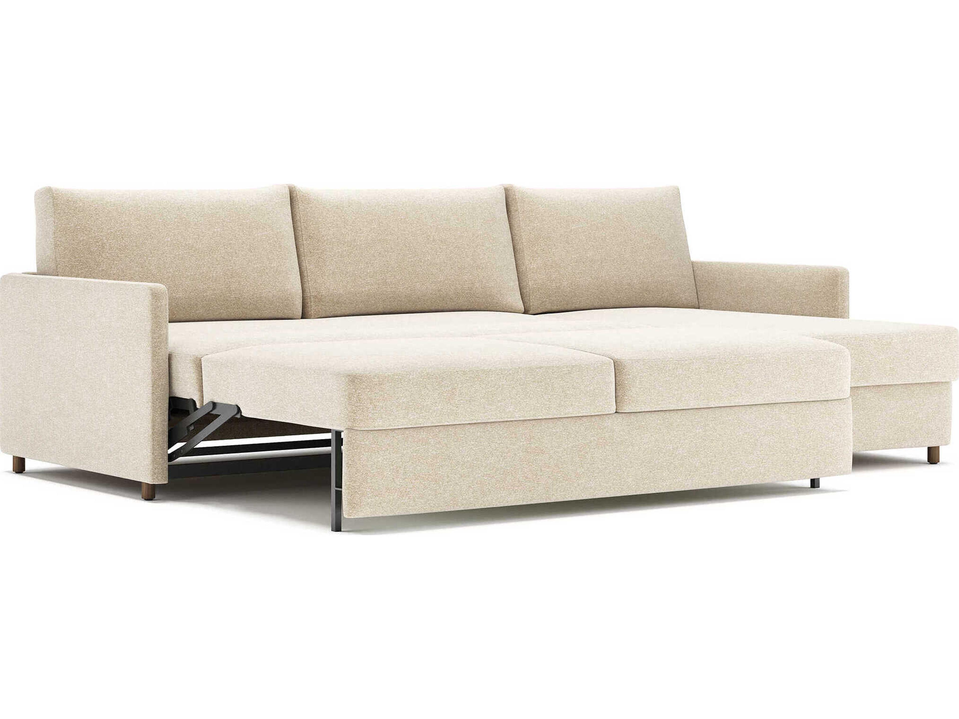 Innovation Neah Halifax Antique Beige Upholstered Sofa Bed
