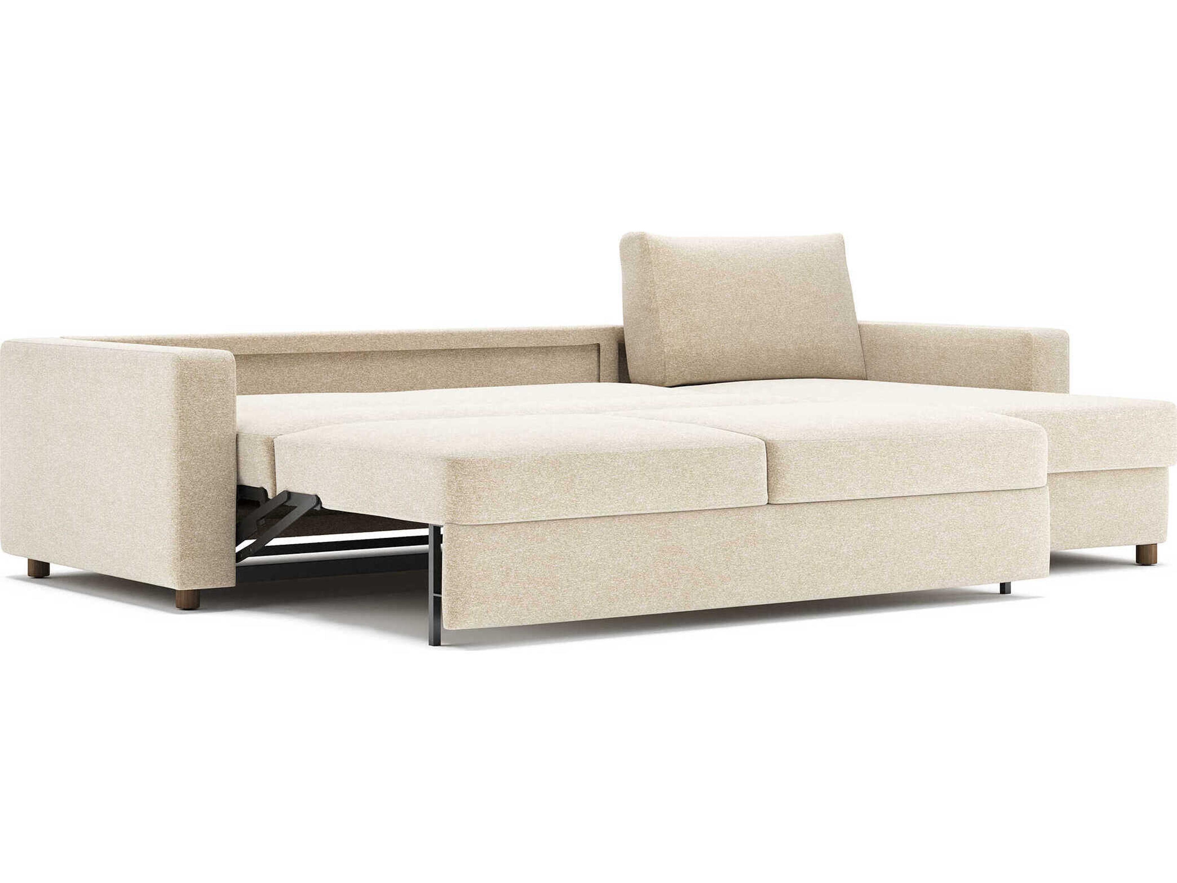 Innovation Neah Halifax Antique Beige Upholstered Sofa Bed