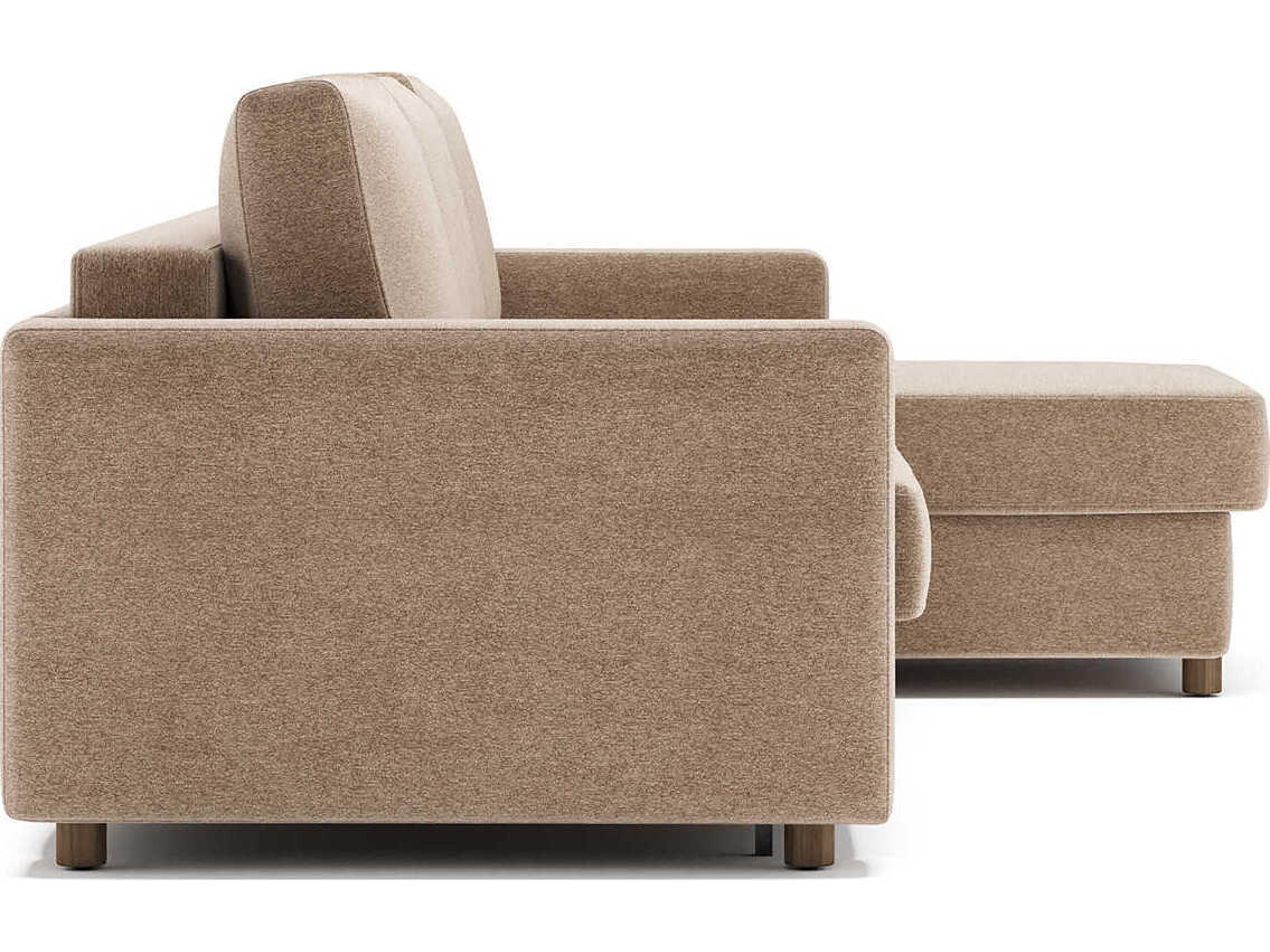 Innovation Neah Halifax Wicker Brown Upholstered Sofa Bed