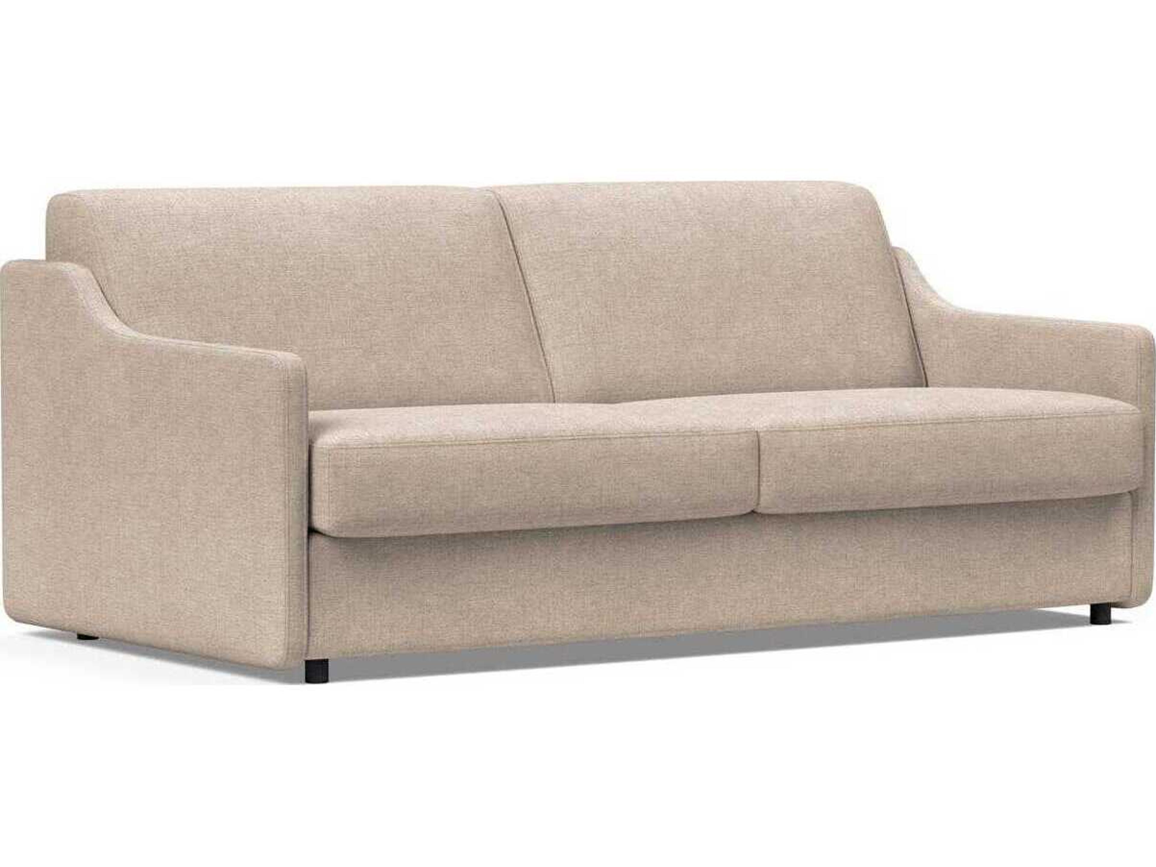 Carnell Adario Taupe Beige Upholstered Sofa Bed